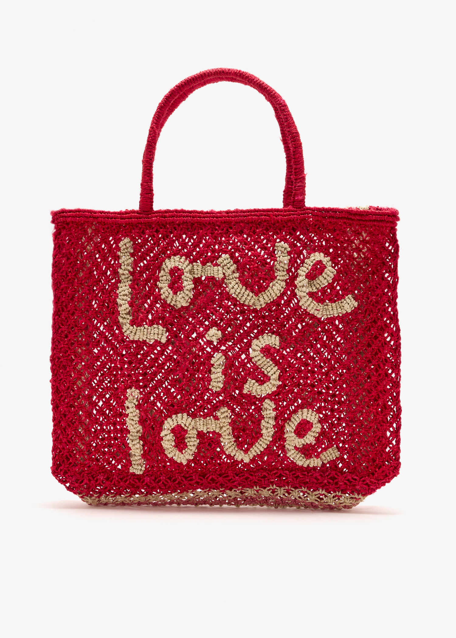 

Small Love Is Love tote bag, Red