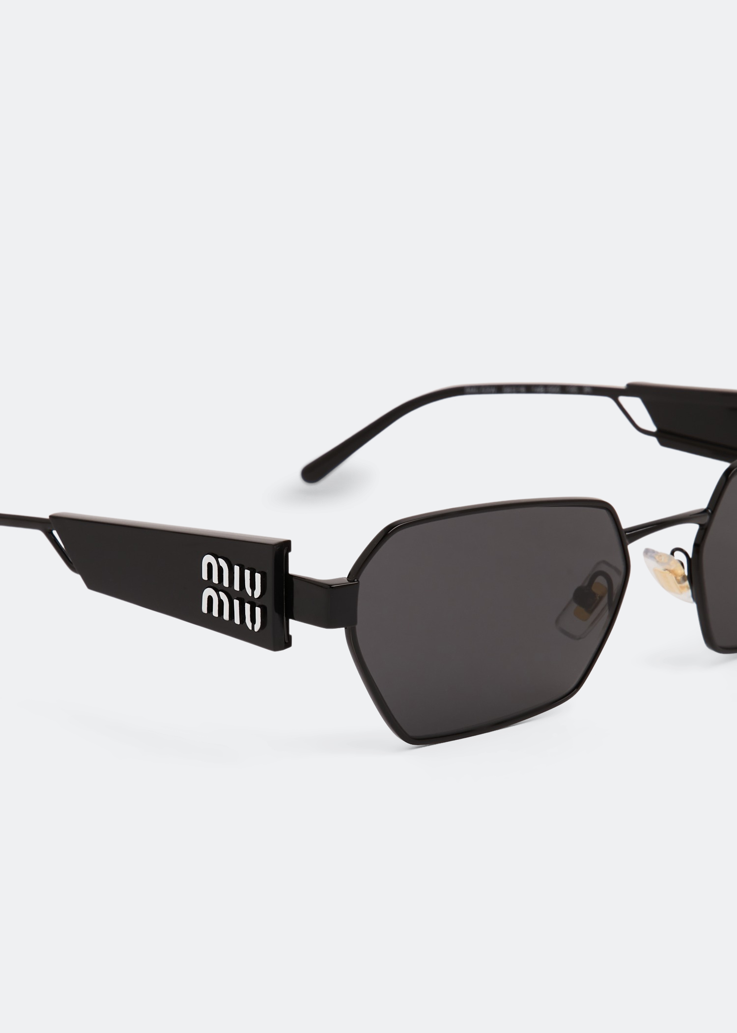 

Logo sunglasses, Black