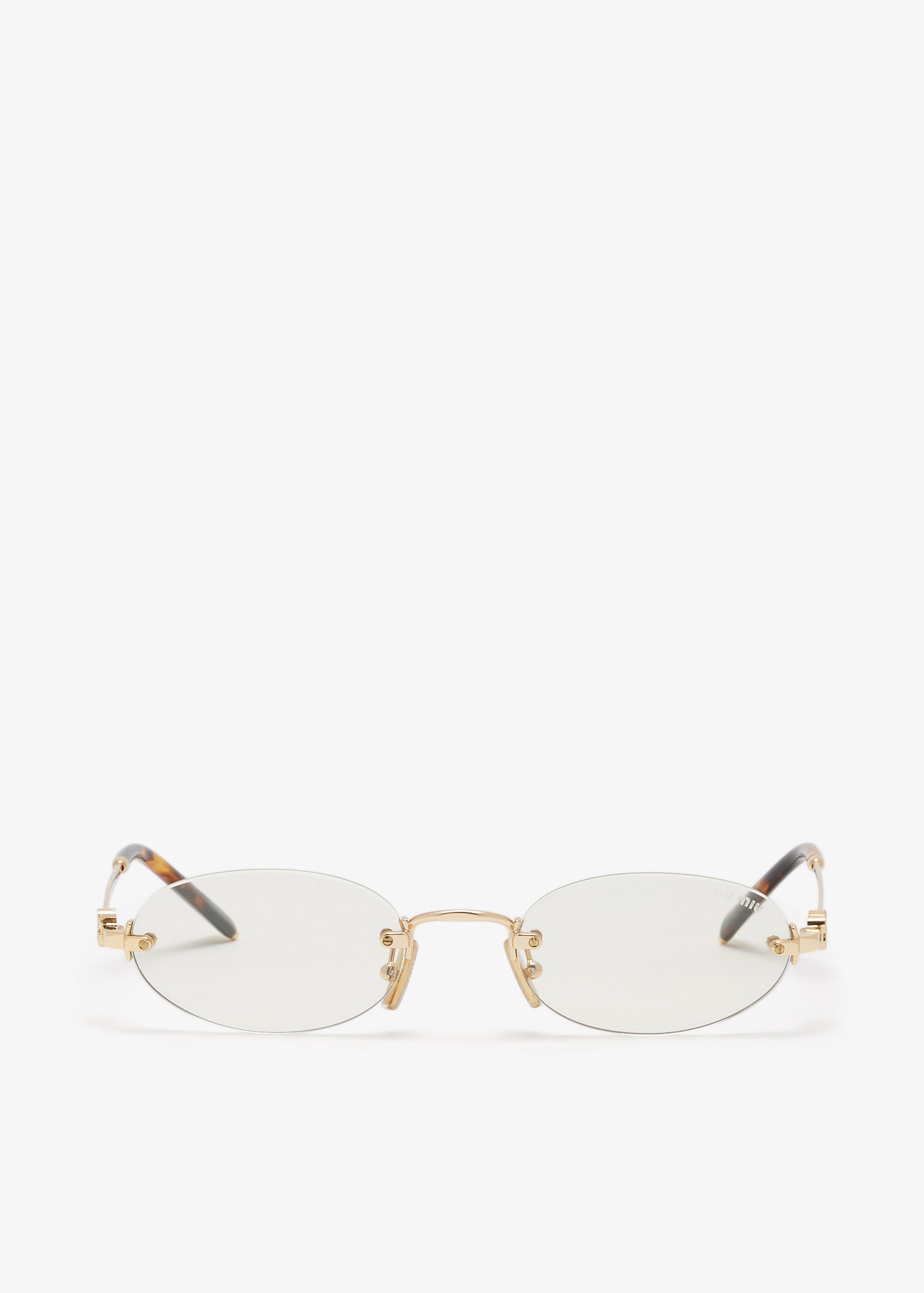 

Logo sunglasses, Gold