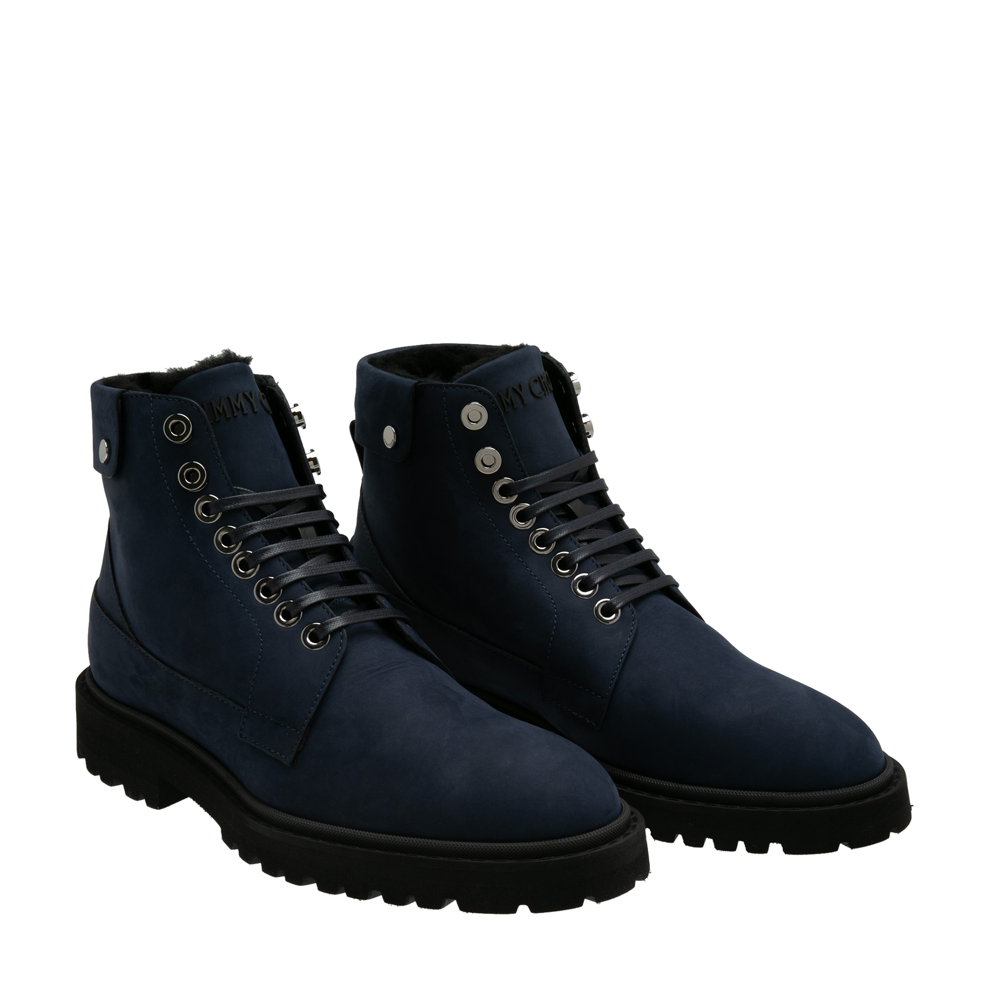 

The Voyager leather boots, Blue