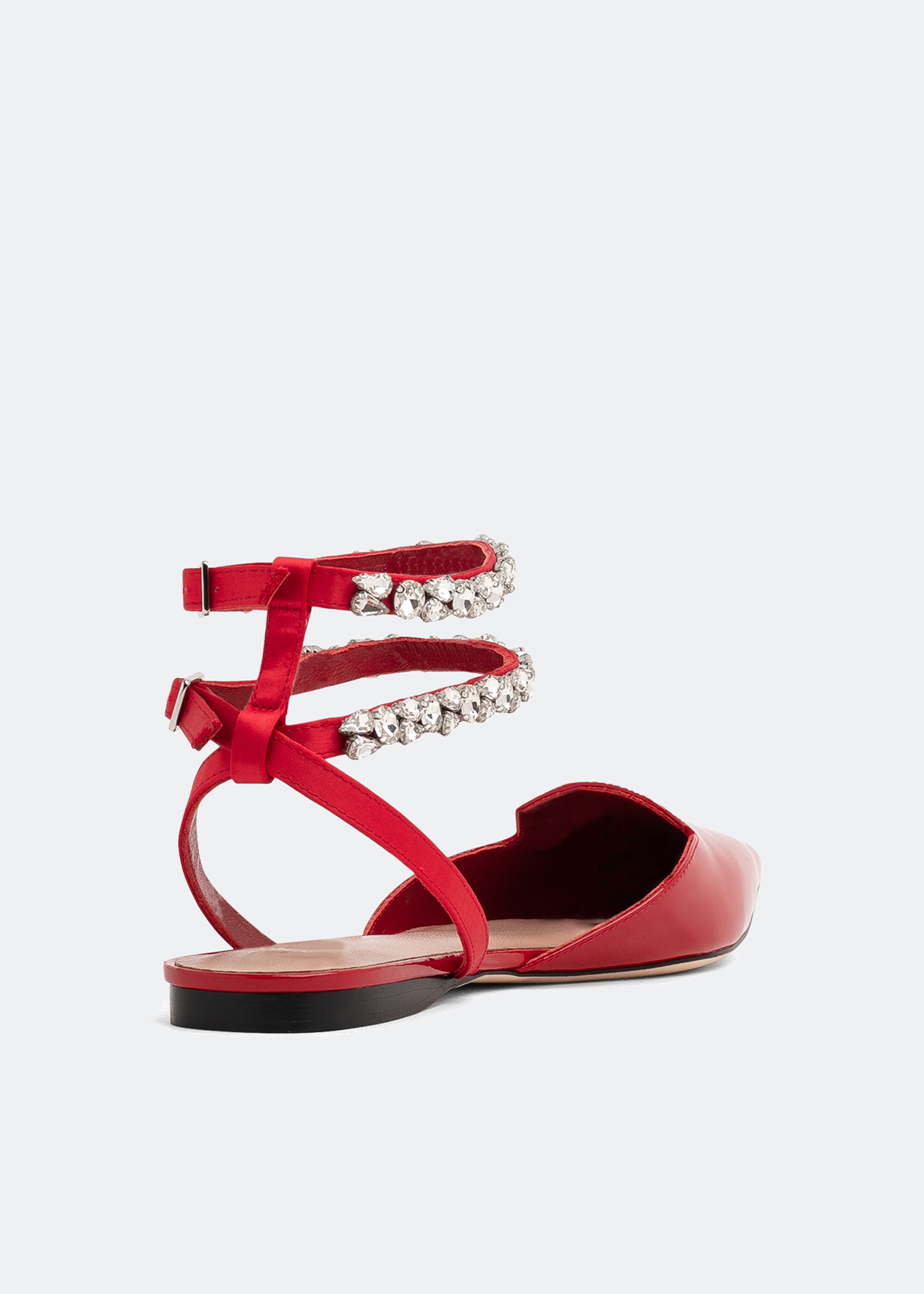 

Soleil ballet flats, Red