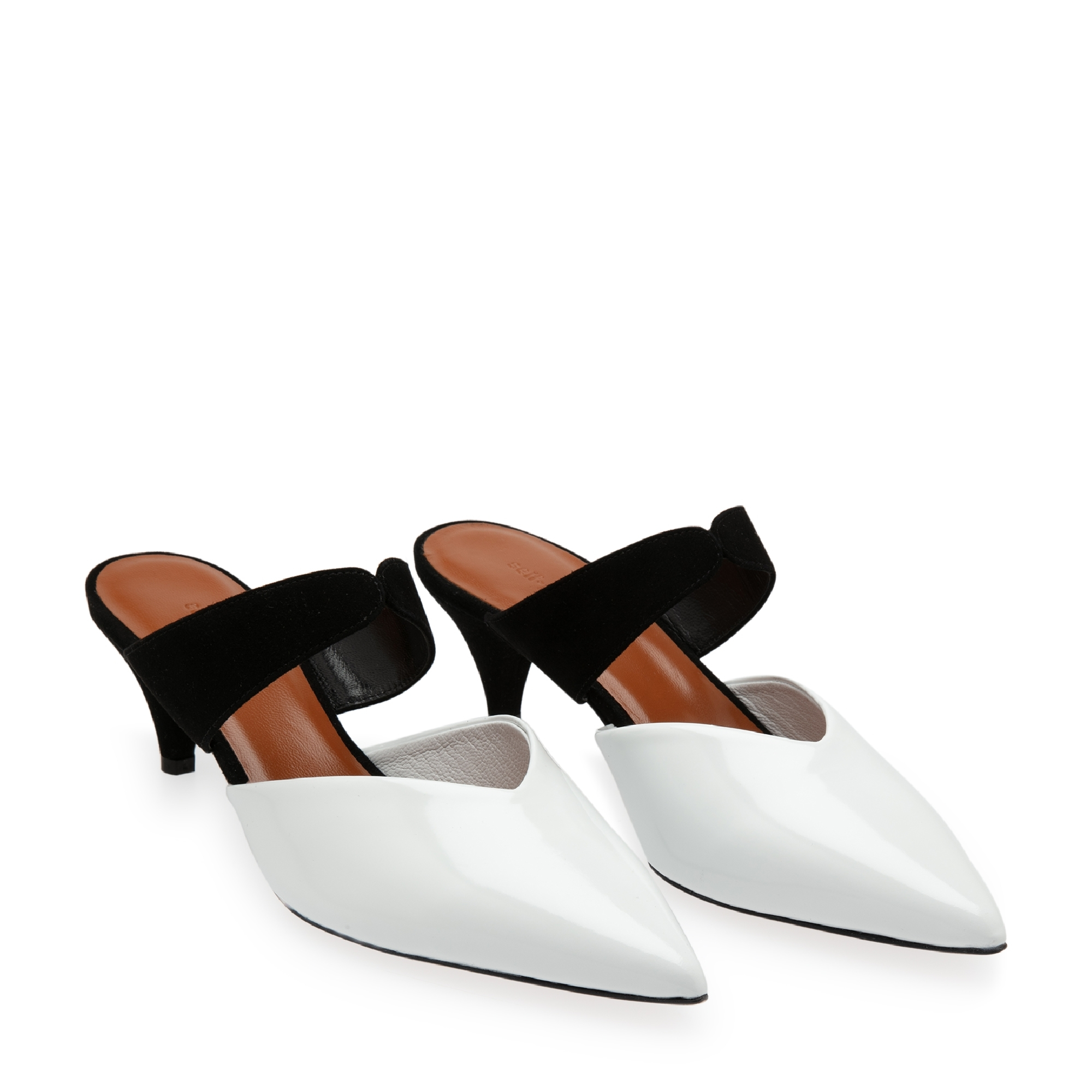 

Marina mules, White