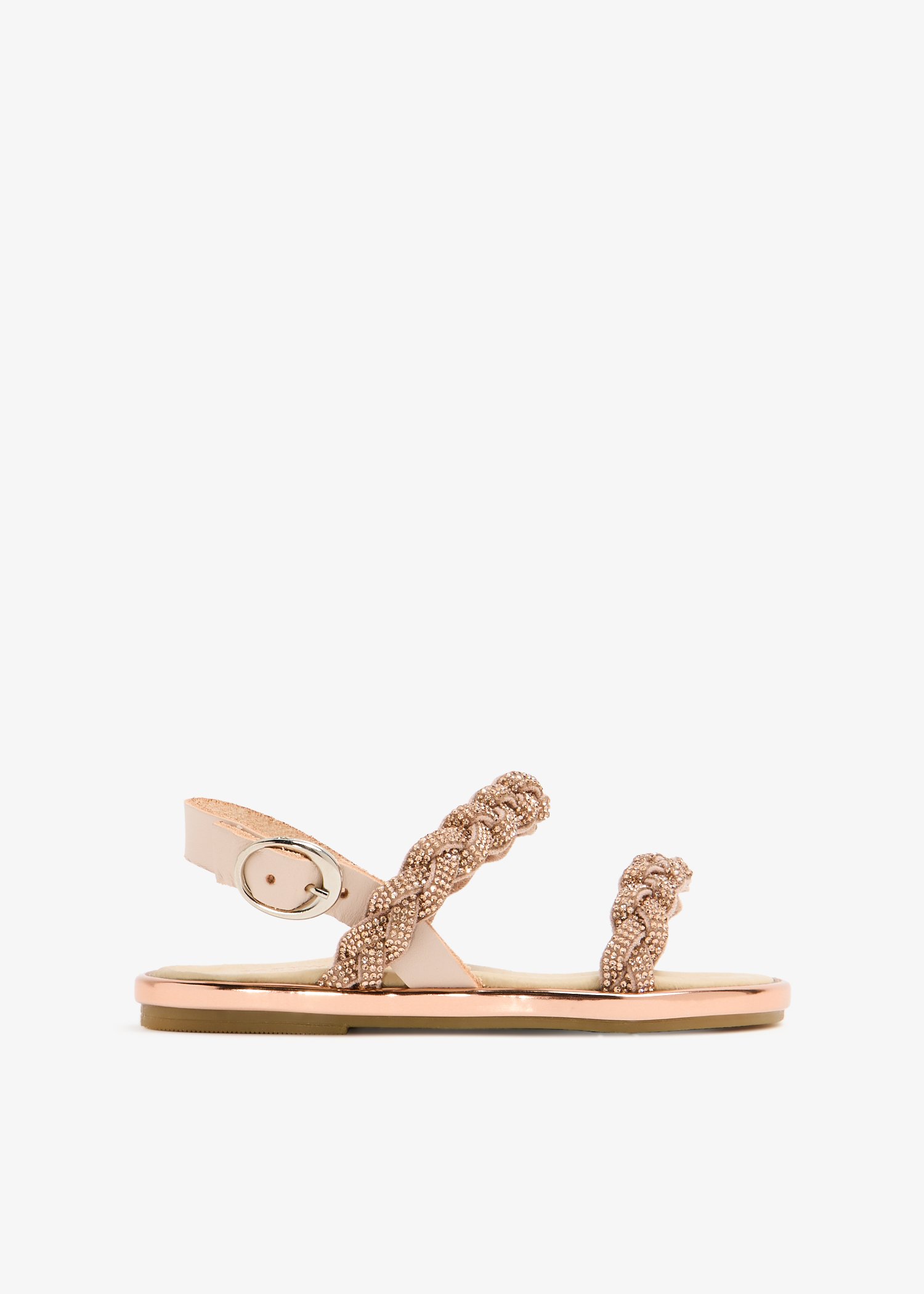 

Braided sandals, Pink