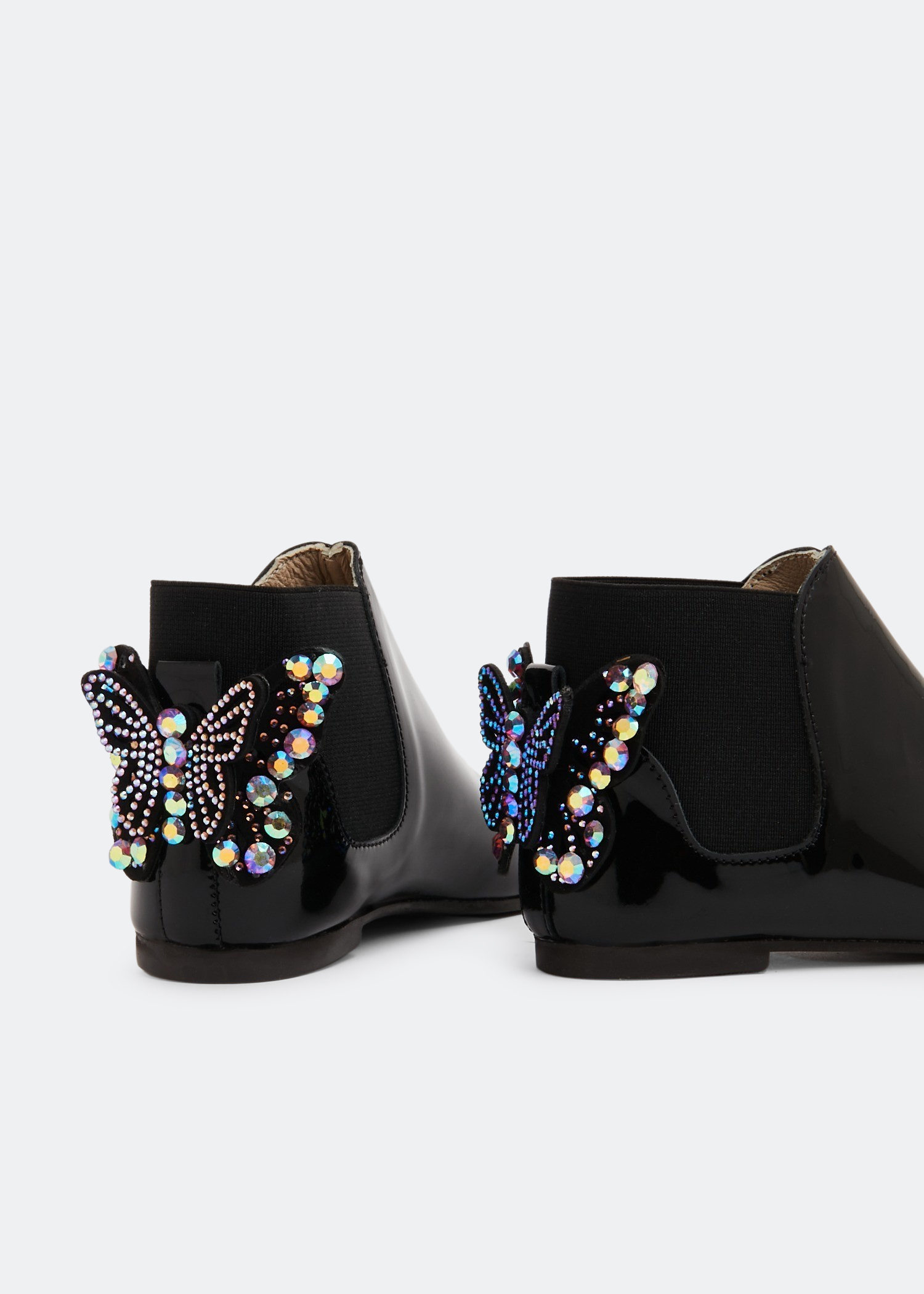 

Butterfly Chelsea boots, Black