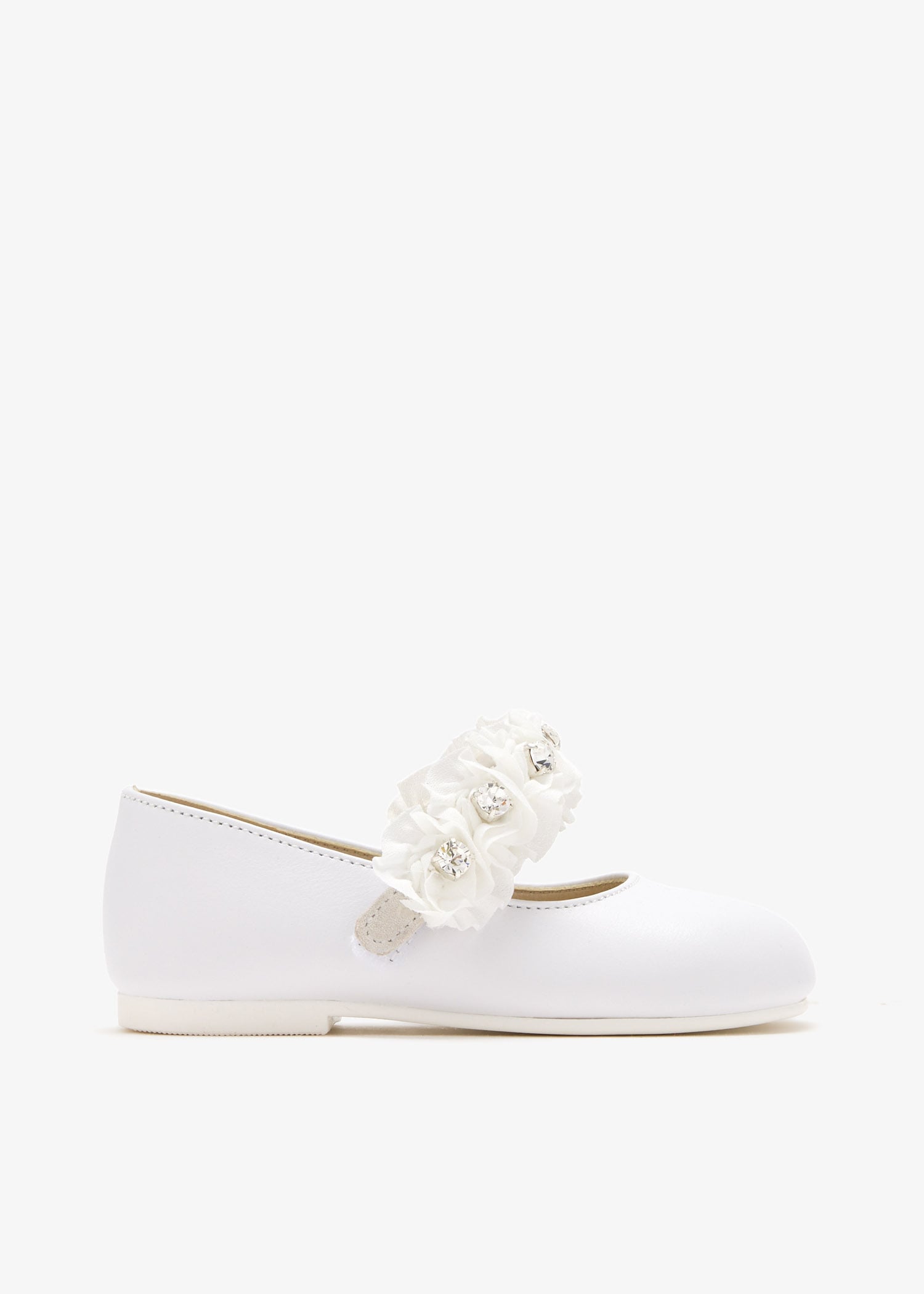 

Flower ballerinas, White