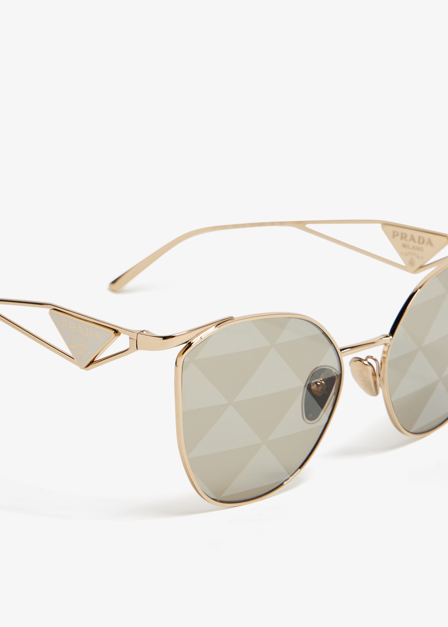 

Prada Symbole sunglasses, Gold