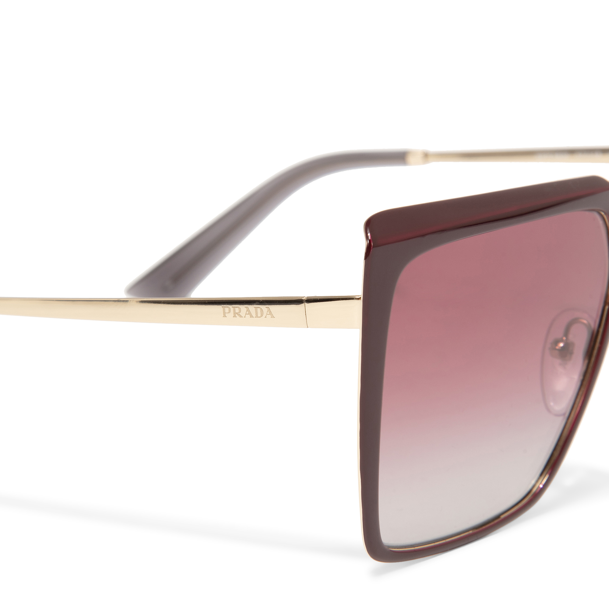 

Square-shape sunglasses, Red