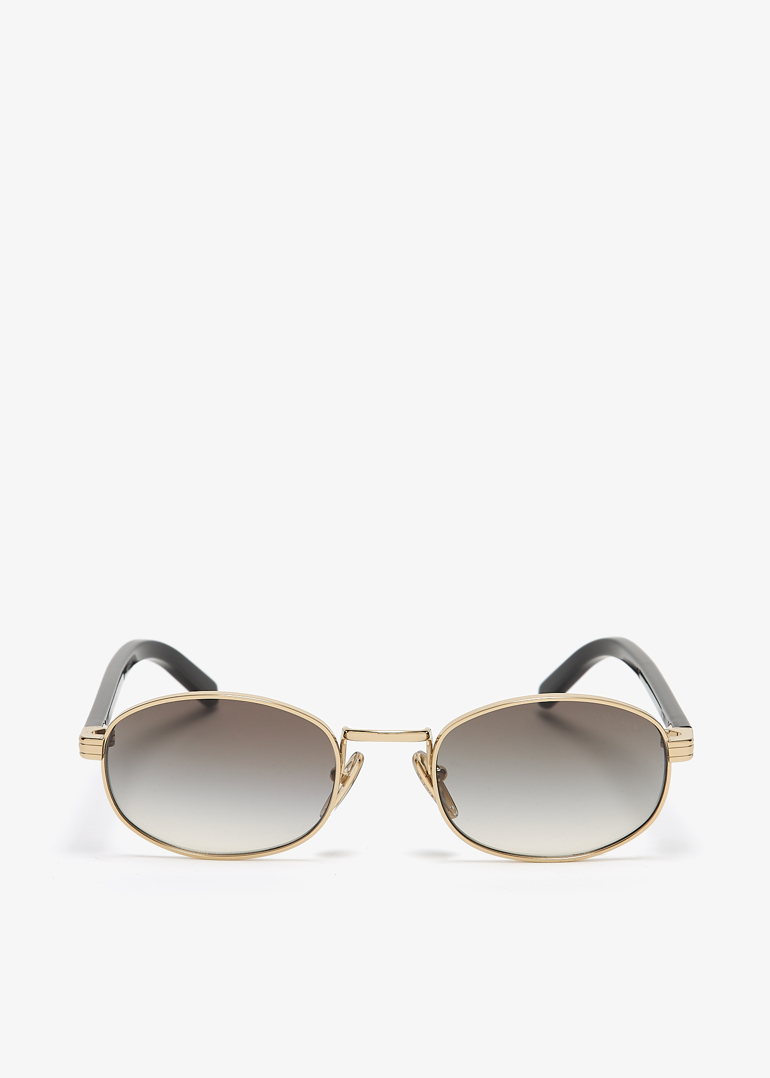 

Iconic metal plaque sunglasses, Silver