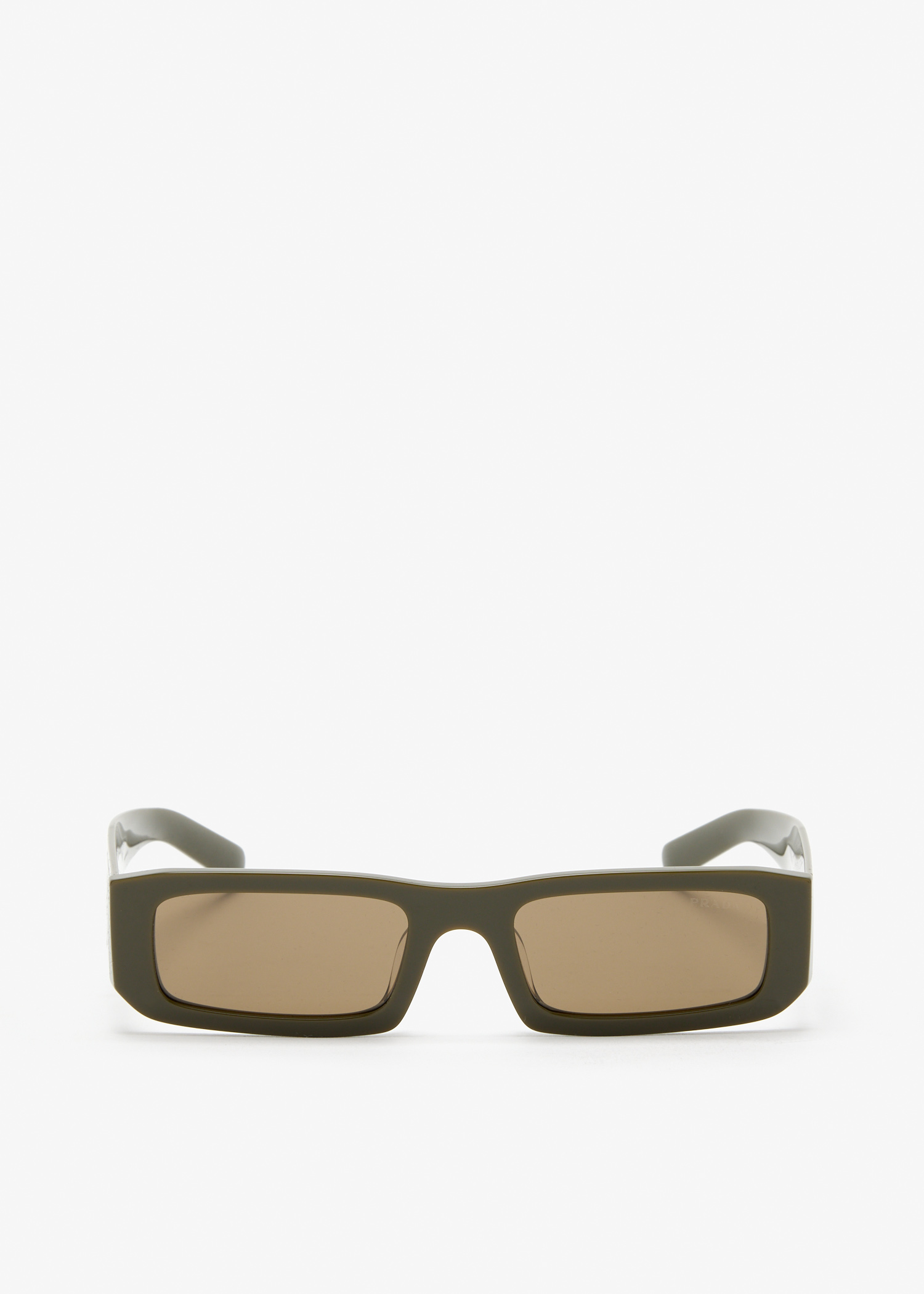 

Triangle logo sunglasses, Green