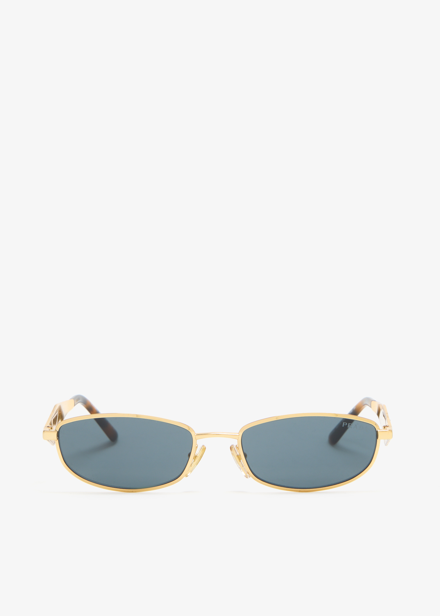 

Prada logo sunglasses, Gold