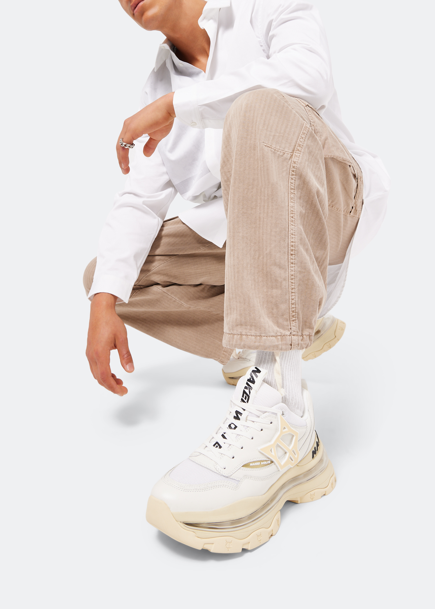 

Spring sneakers, White