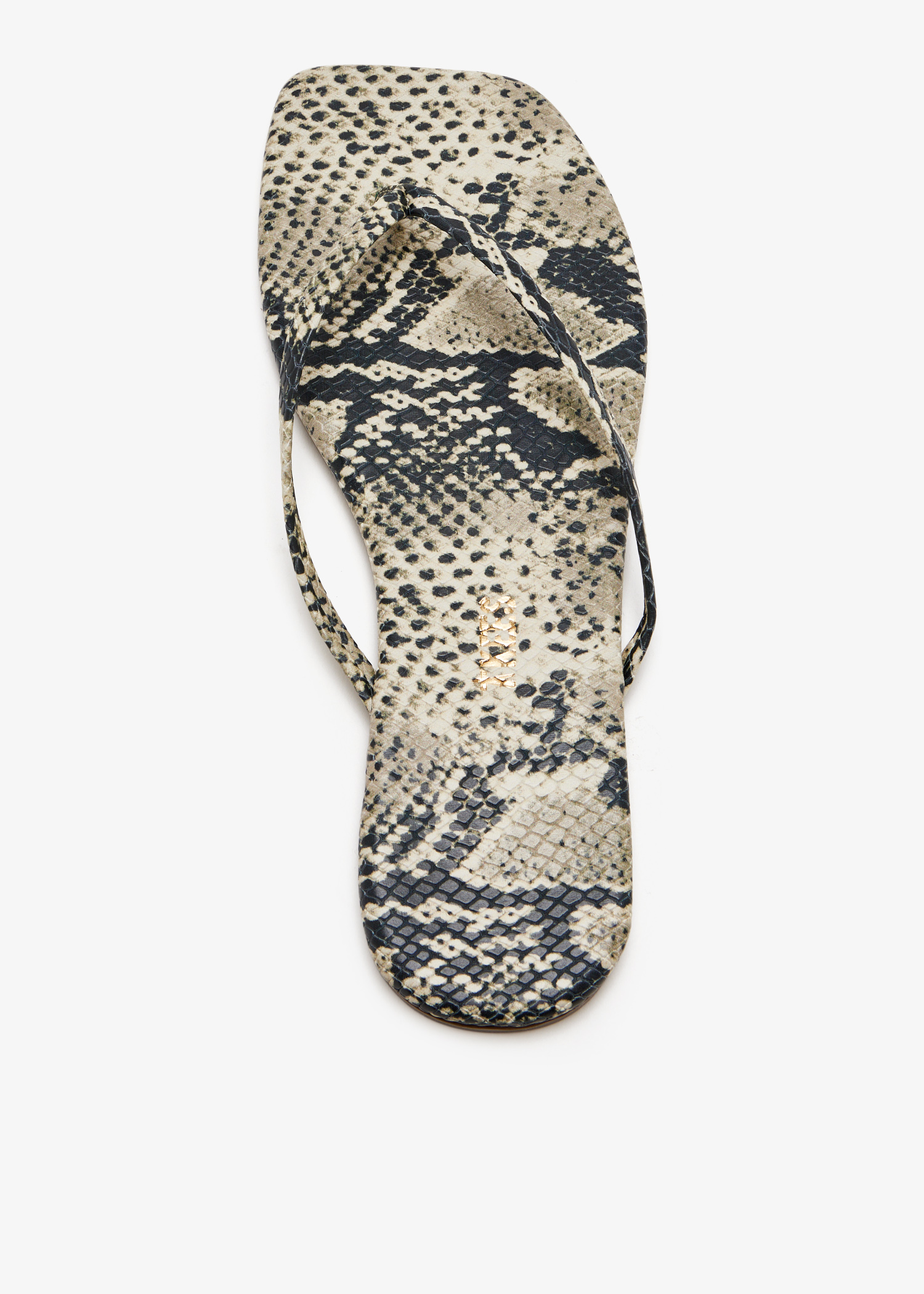 

Exotics Sand Snake flip flops, Printed