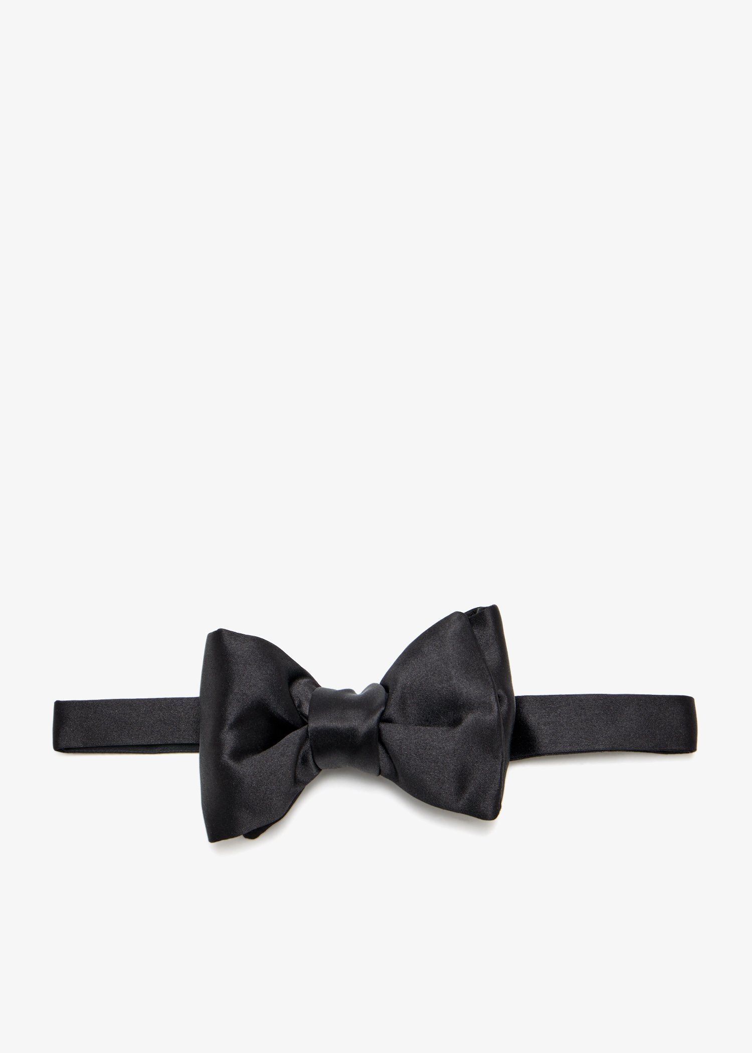 

Satin bow tie, Black