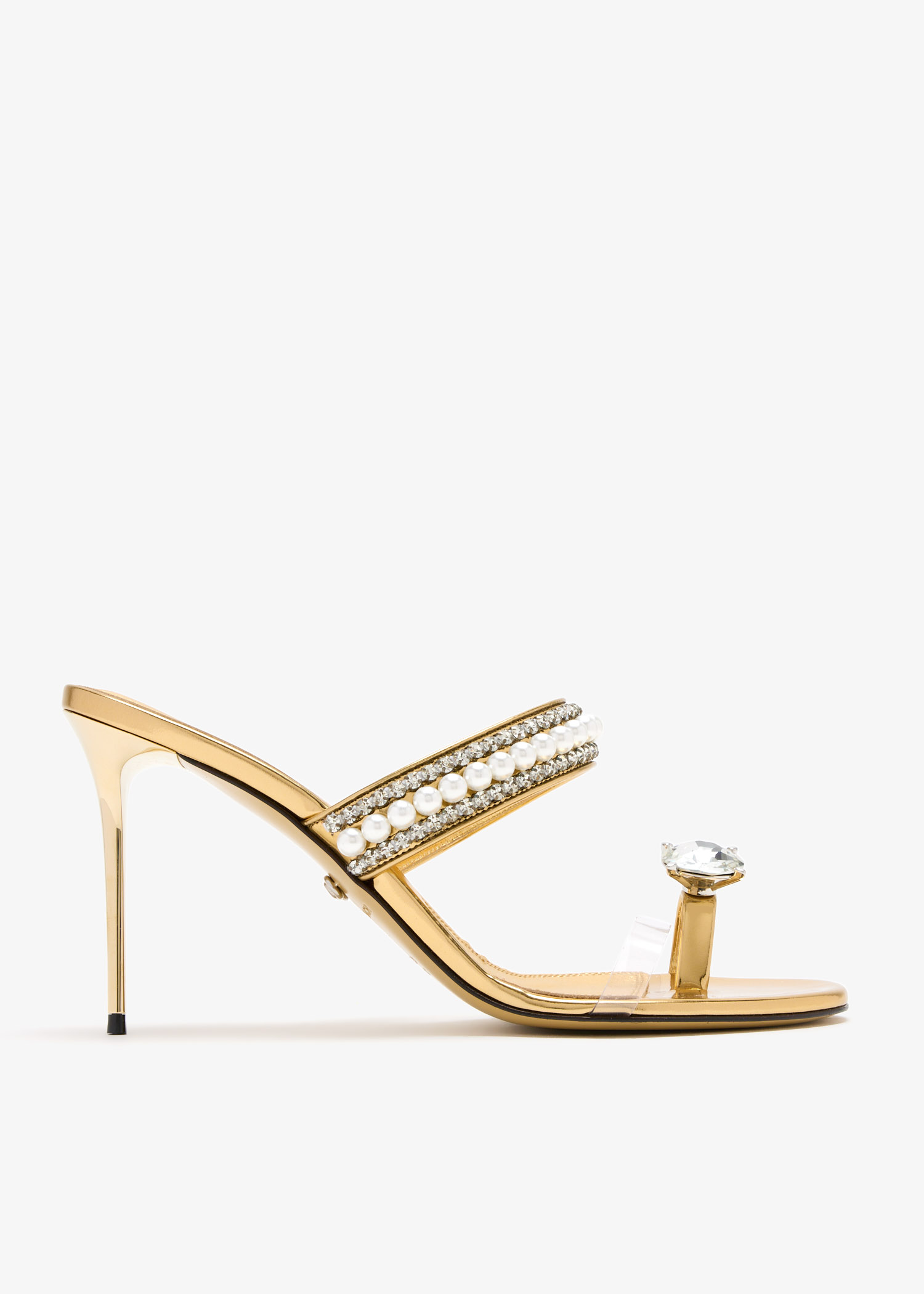 

Diamond of Elizabeth sandals, Gold