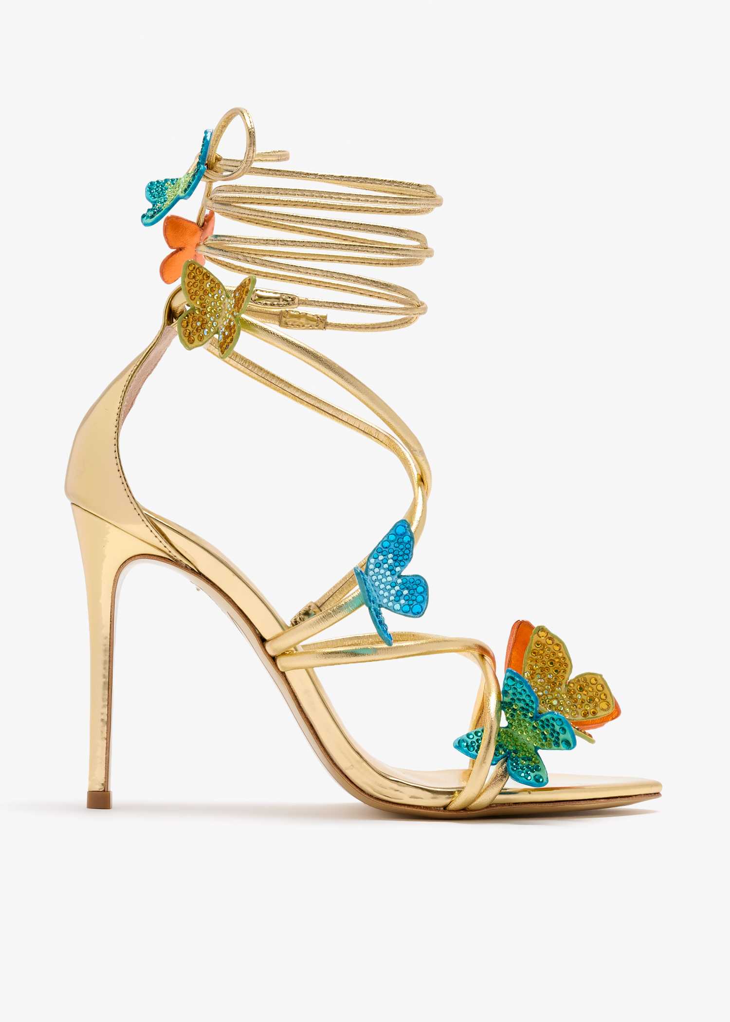 

Vanessa sandals, Gold