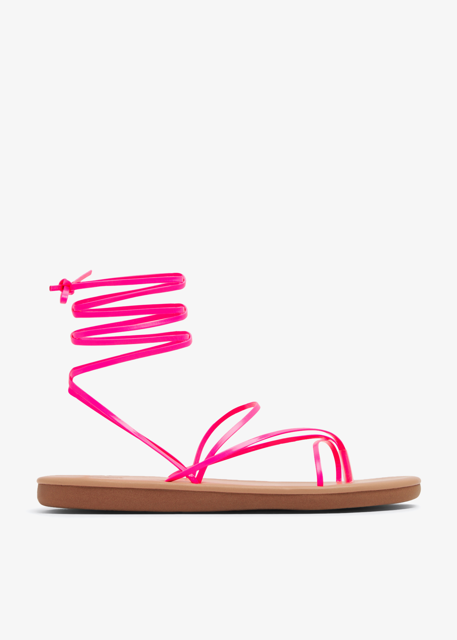 

String sandals, Pink