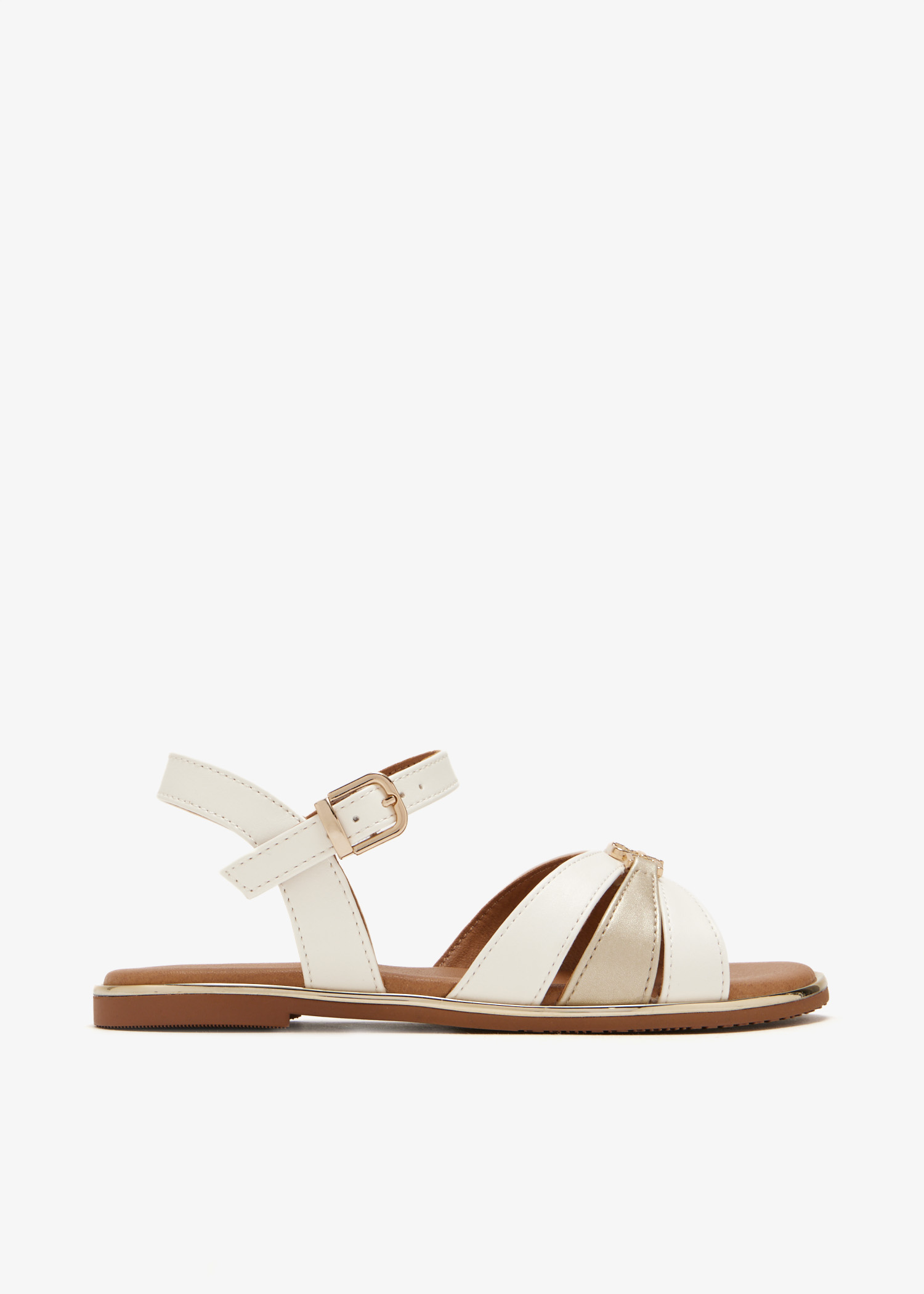 

Mary sandals, White