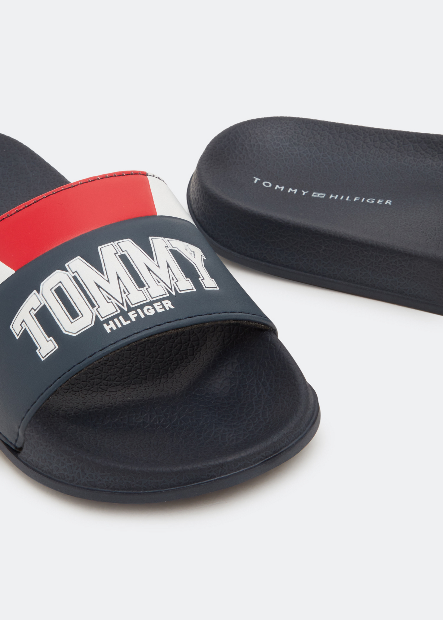 

Varsity pool slides, Blue