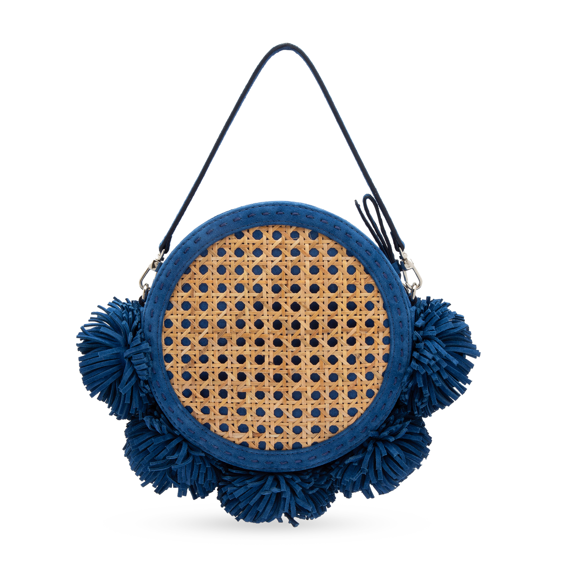 

Tambourine bag, Blue