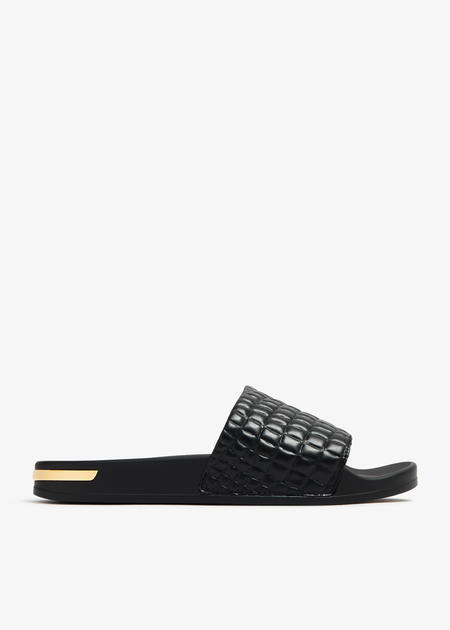 

Midnight croc slides, Black