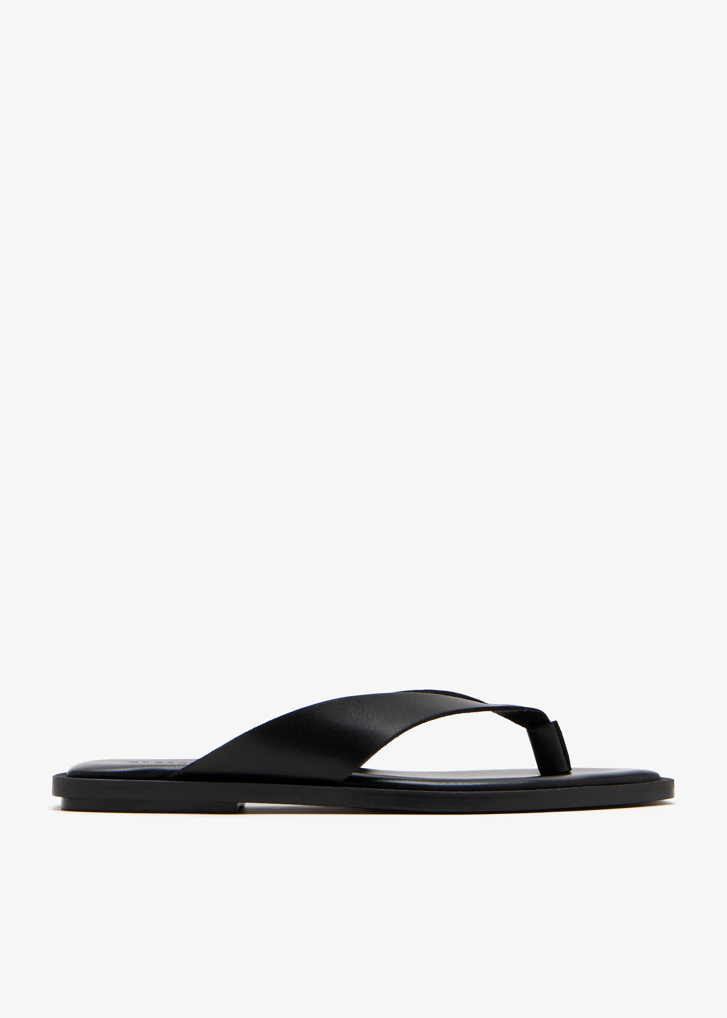 

Thalia thong sandals, Black