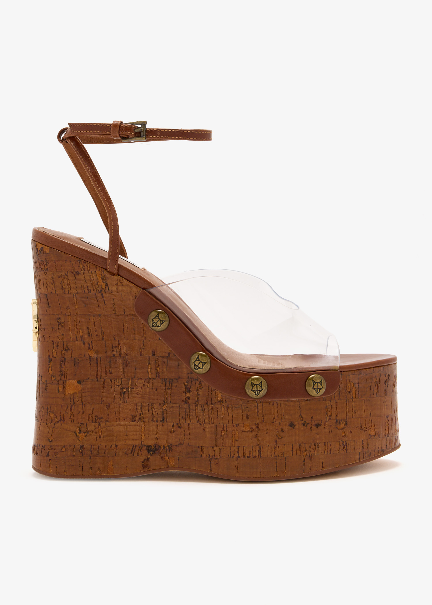 

Tiger Lily wedge sandals, Neutral