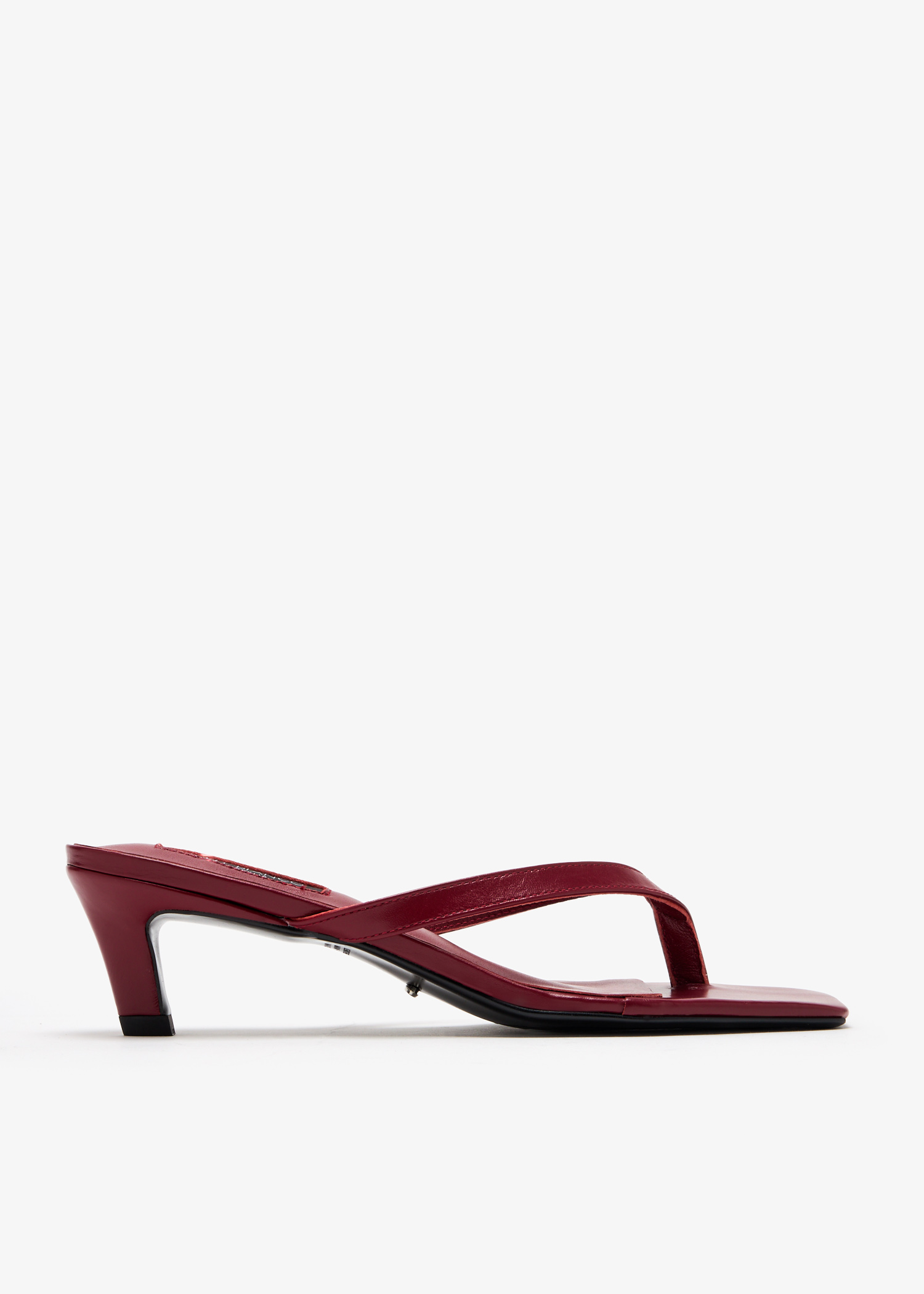 

Topaz sandals, Burgundy