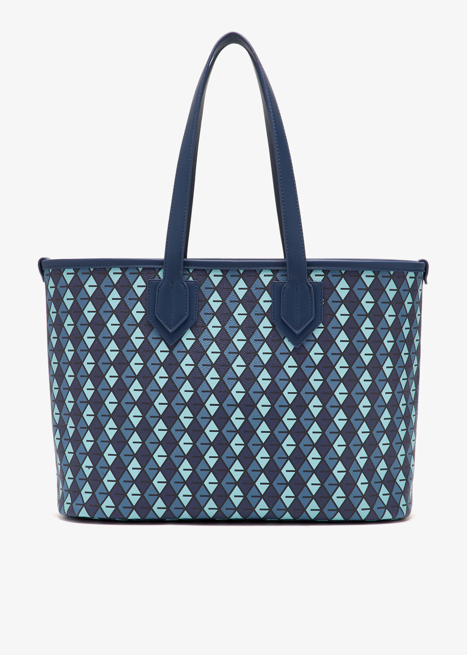 

Monogram tote bag, Blue