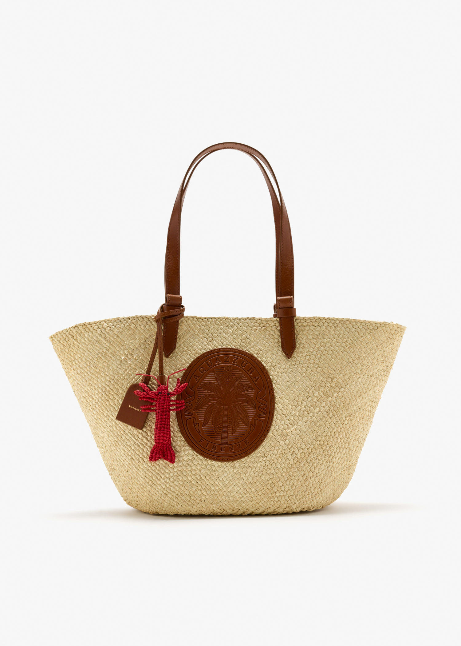 

Tropical tote bag, Beige