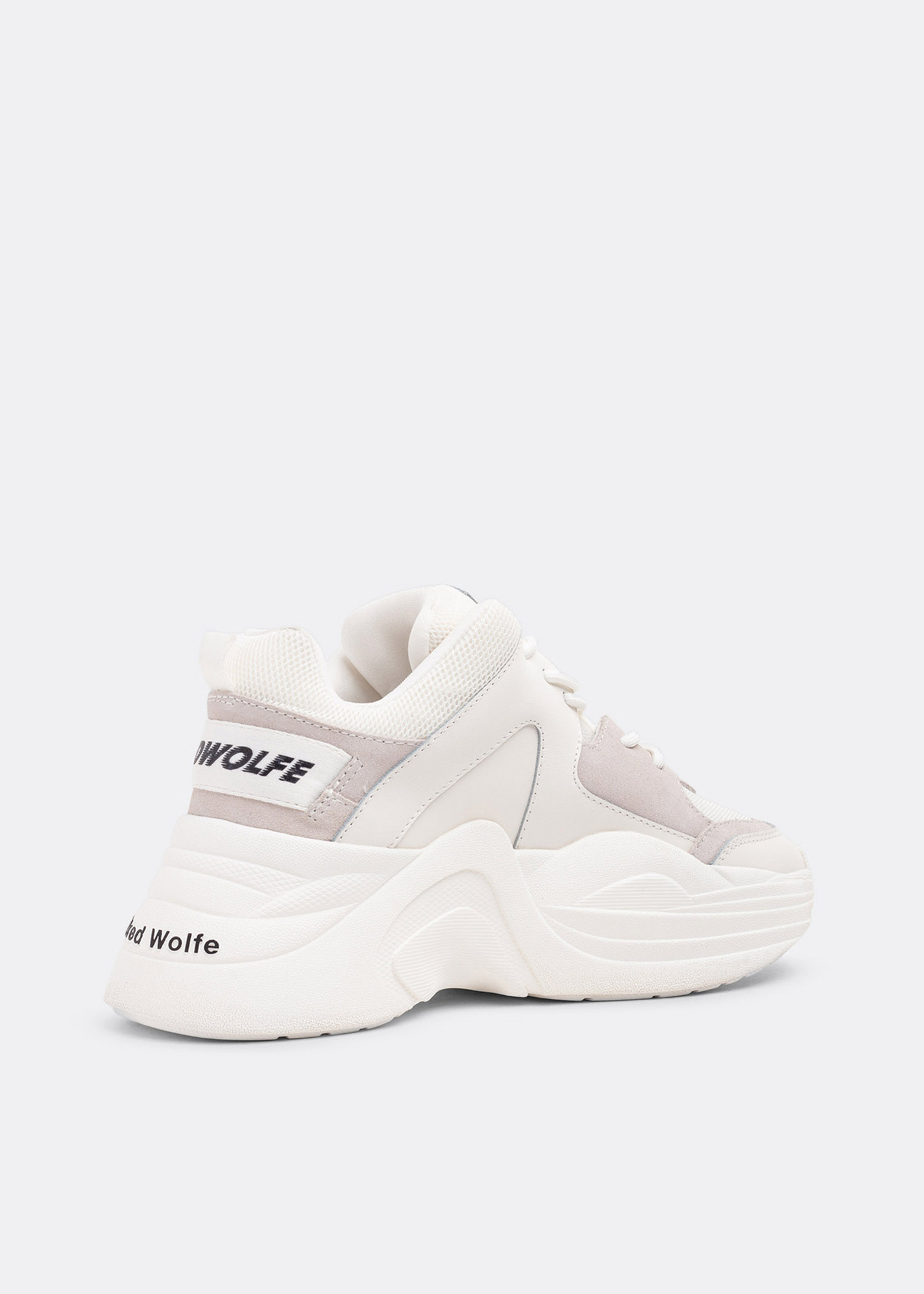 

Track sneakers, White