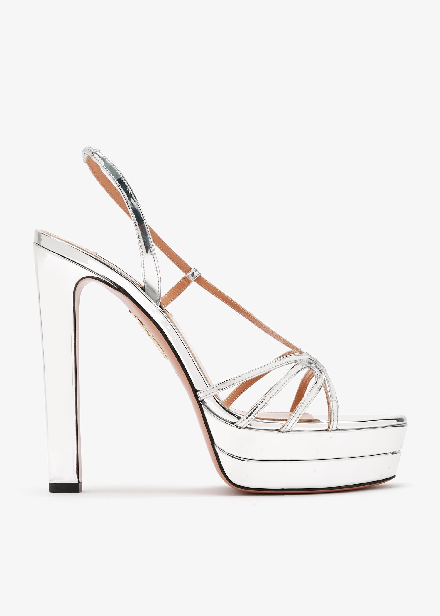 

Talk to me plateau 130 sandals, Silver