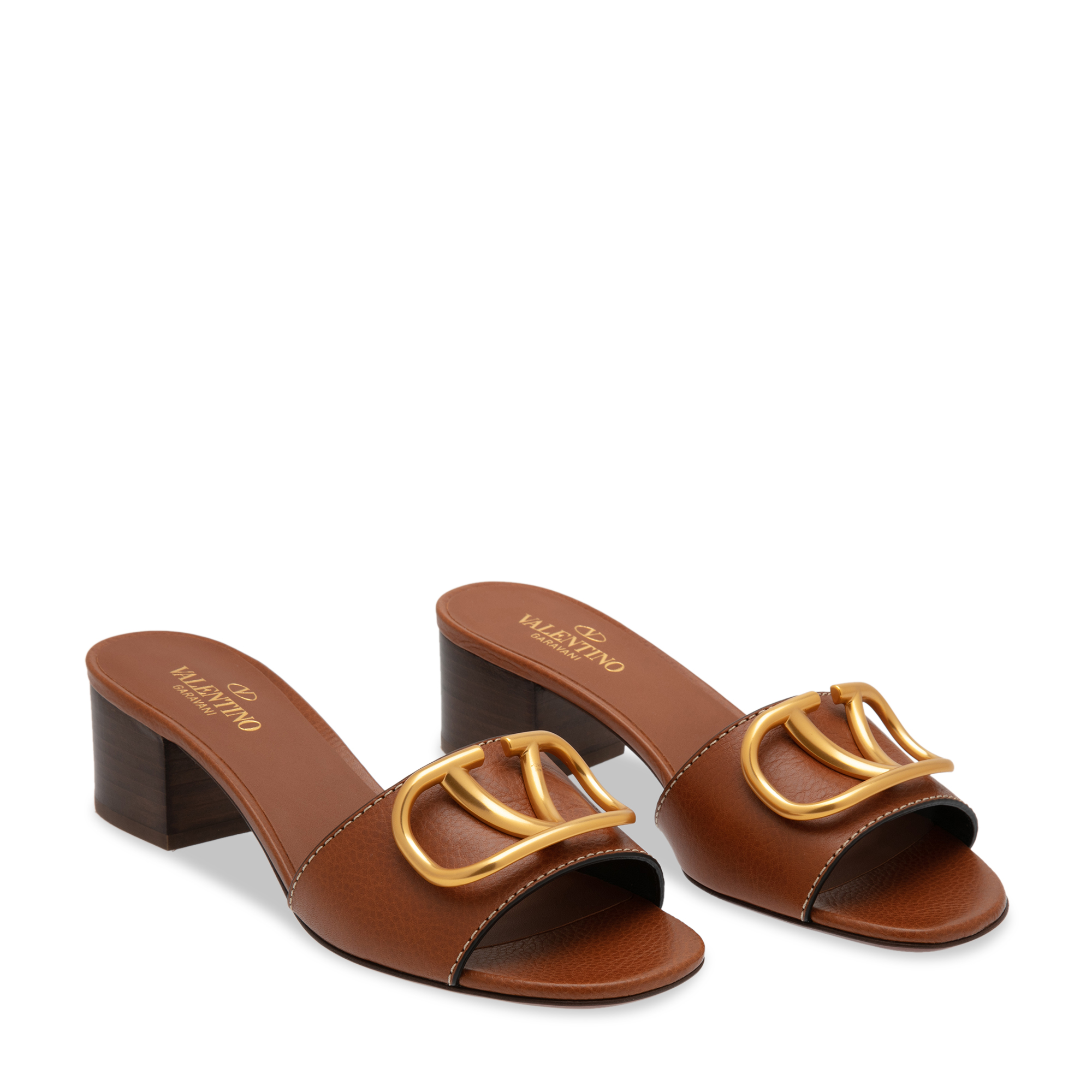 

Vlogo sandals, Brown