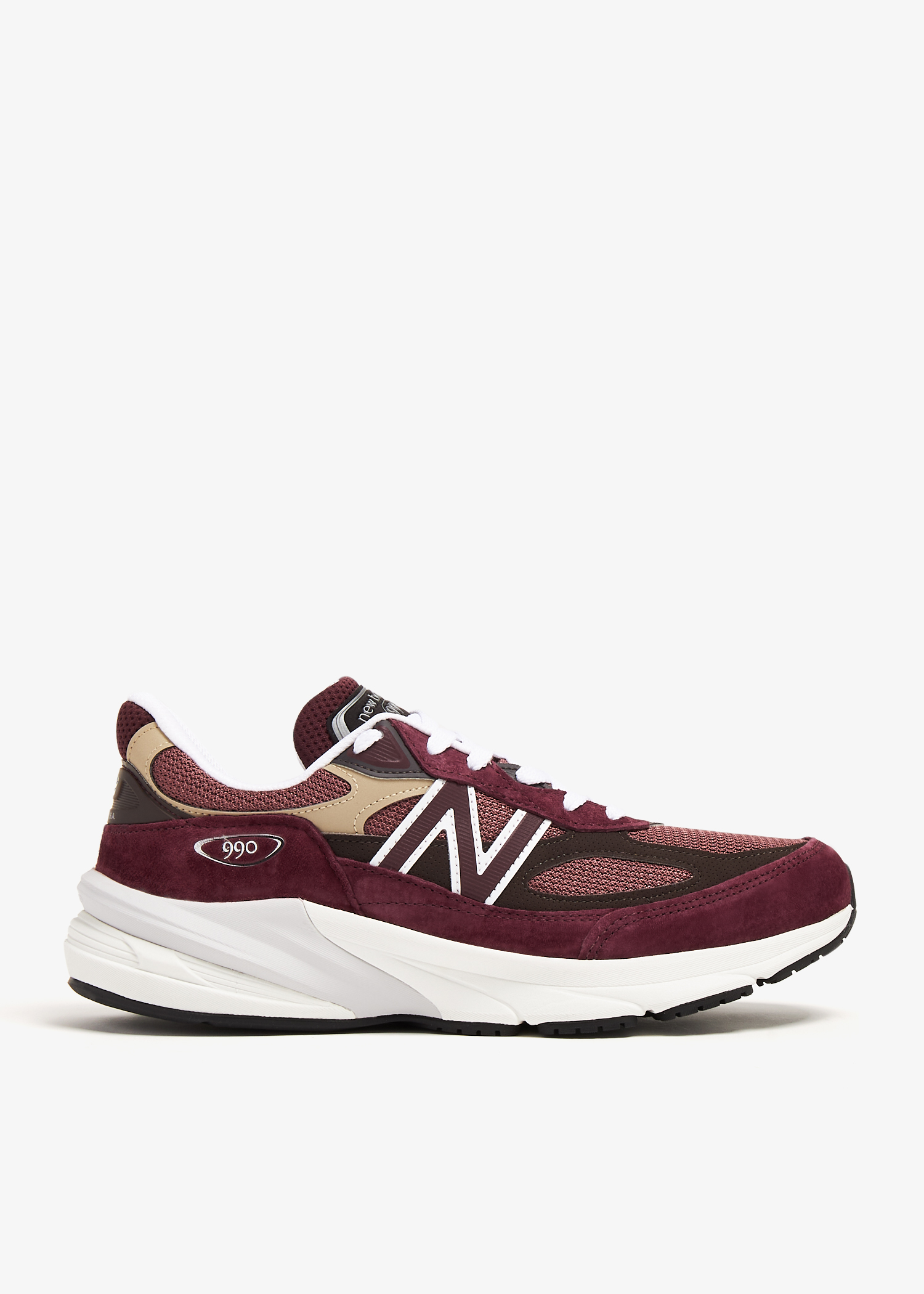 

x Teddy Santis 990v6 'Made In USA' sneakers, Burgundy