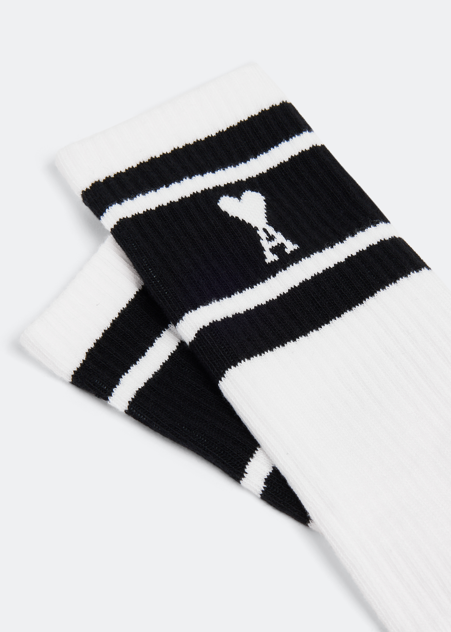 

Ami de Coeur striped socks, White