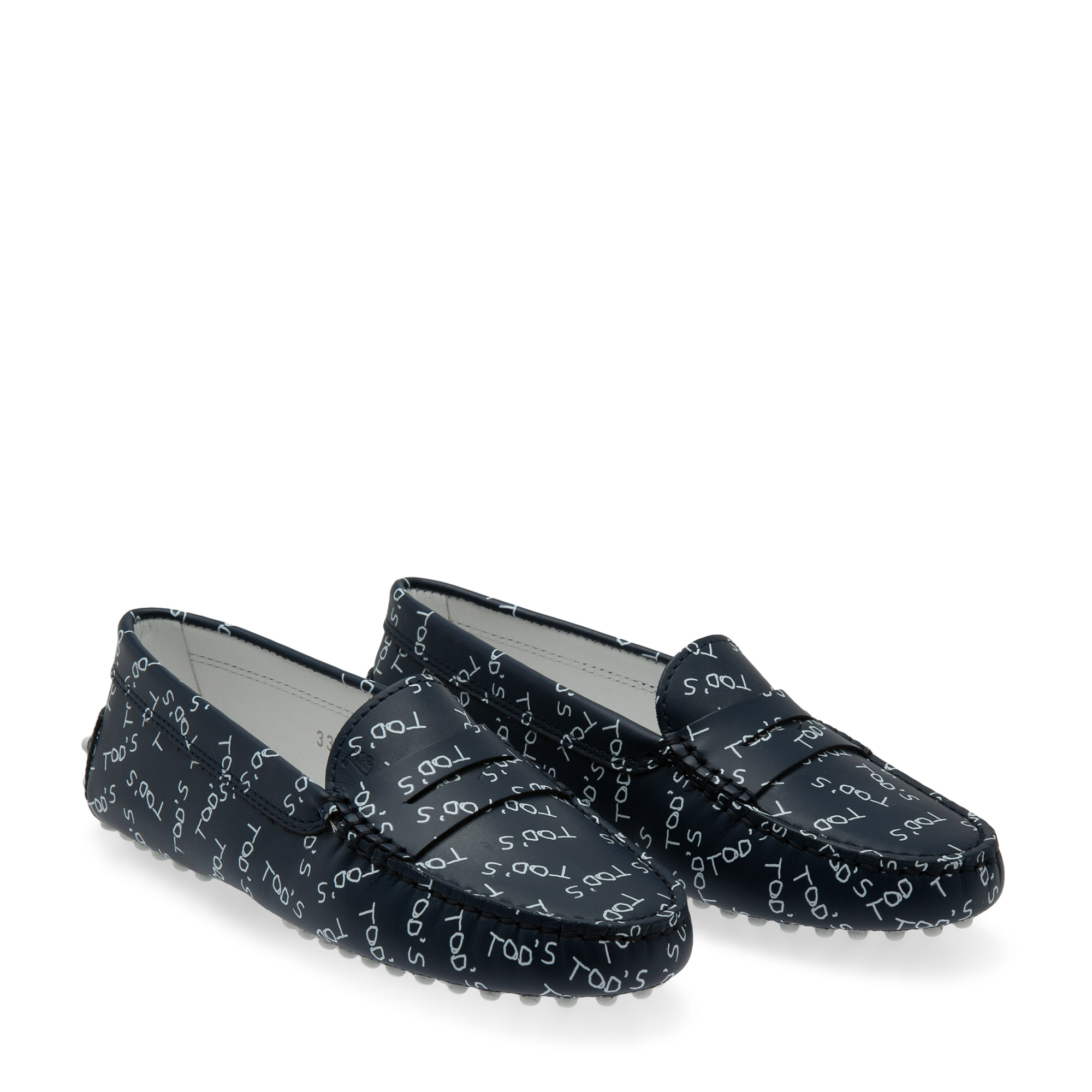 

Gommini leather moccasins, Blue