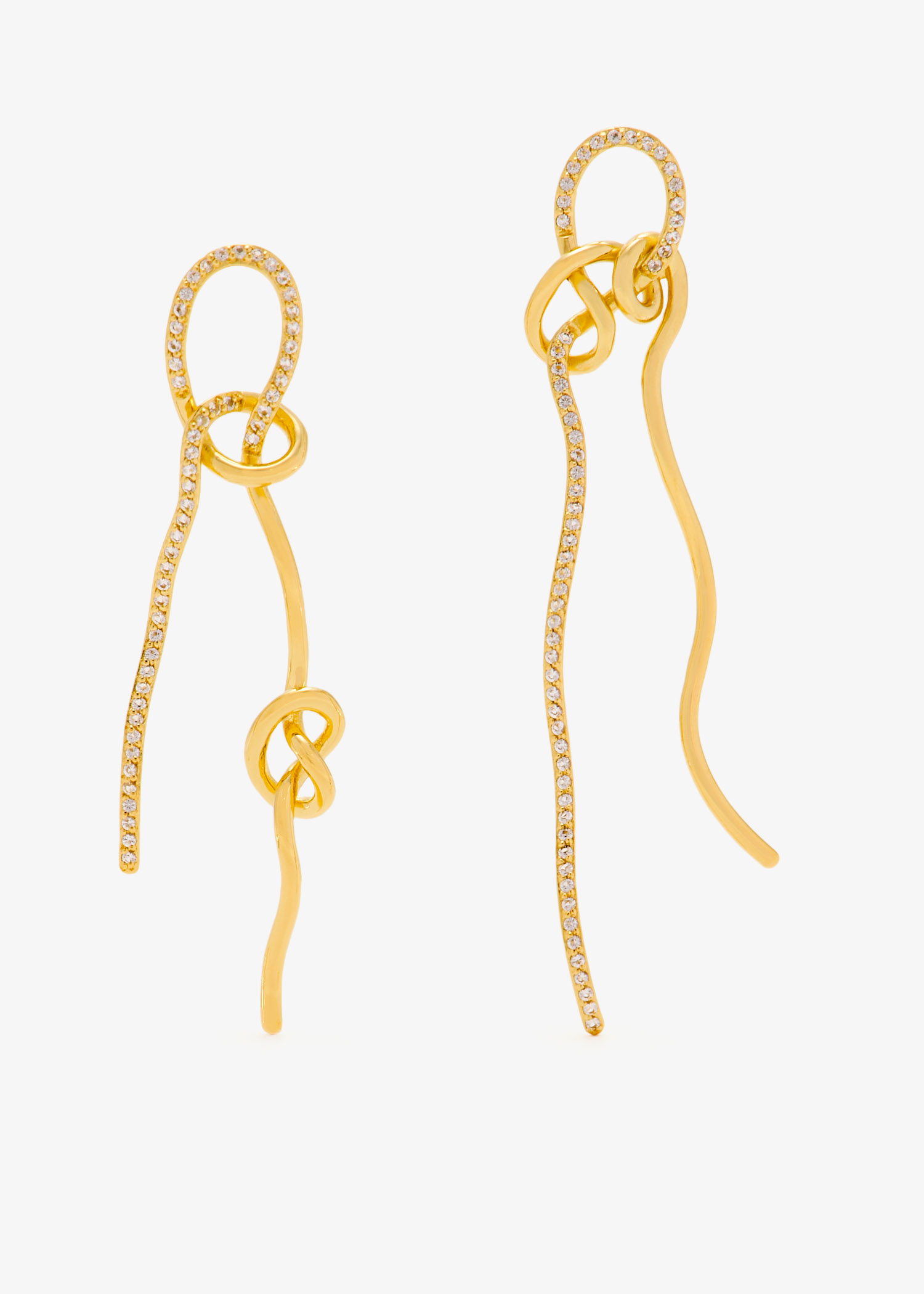 

Mathematician earrings, Gold