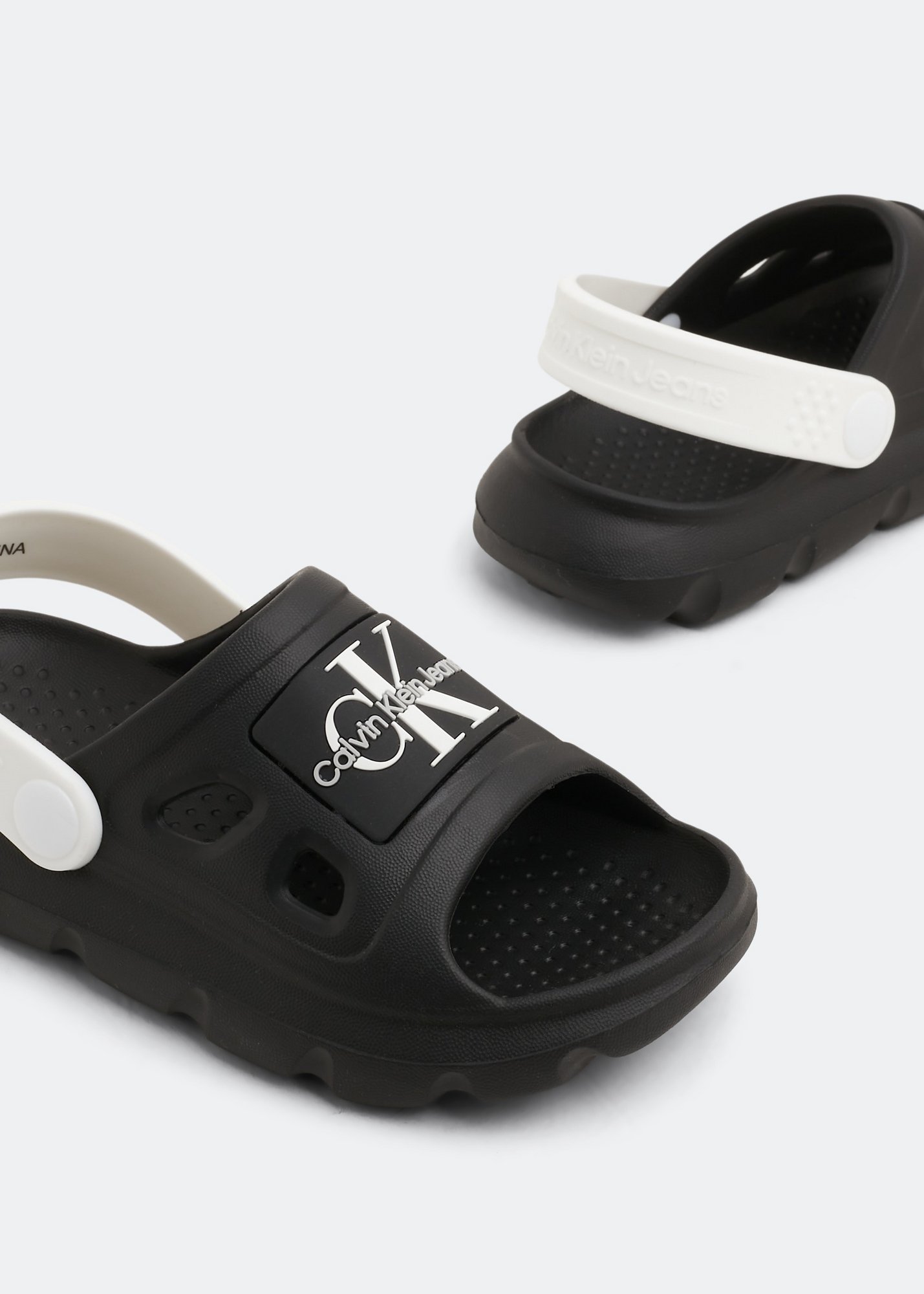 

Basquiat sandals, Black