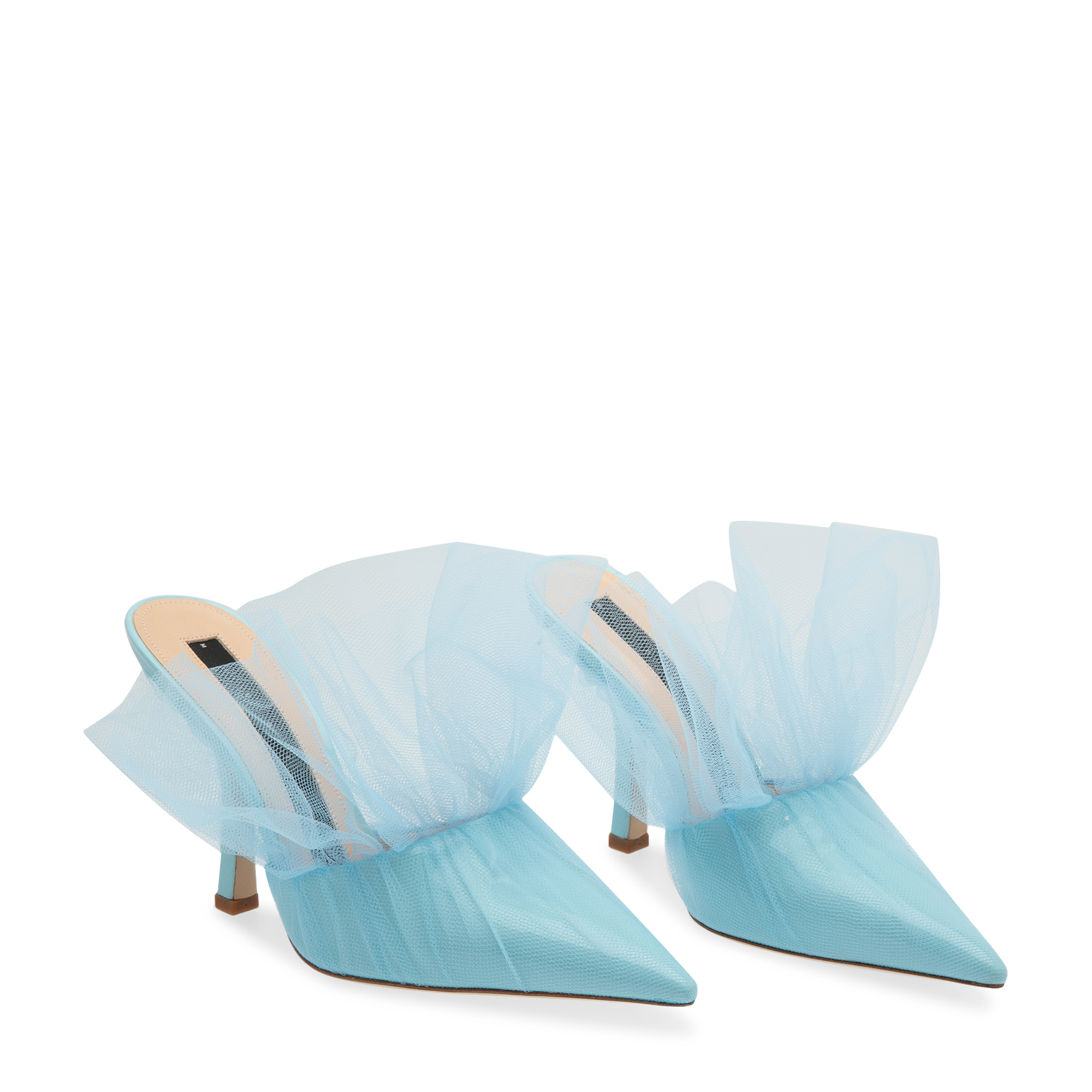 

Antoniette mules, Blue