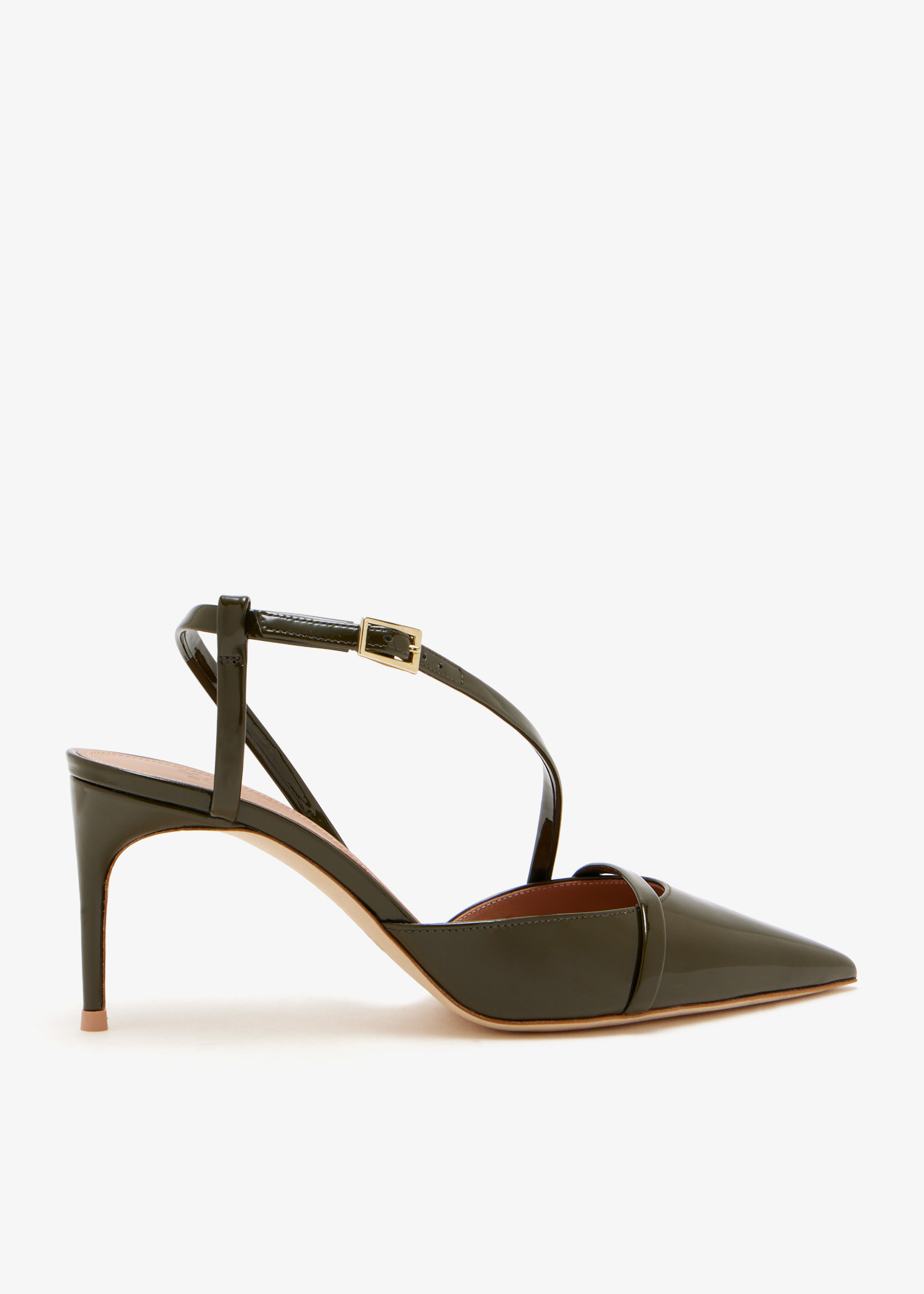 

Valeria 70 slingback pumps, Green