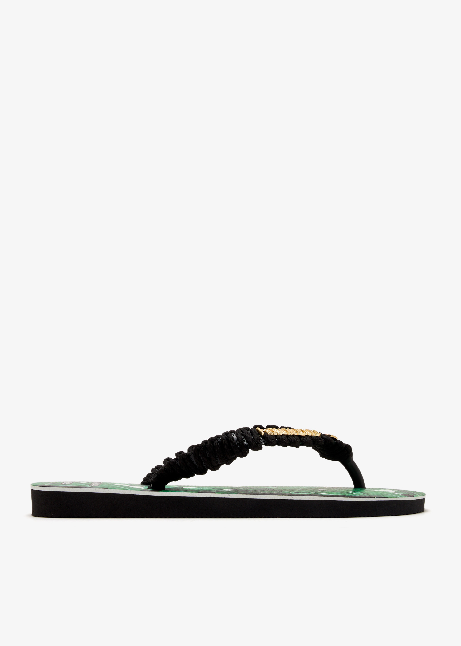 

x Havaianas banana leaf flip flops, Black