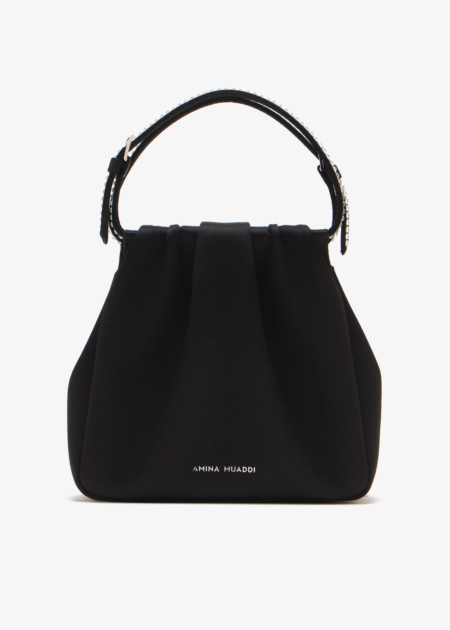 

Vittoria crystal handle bag, Black