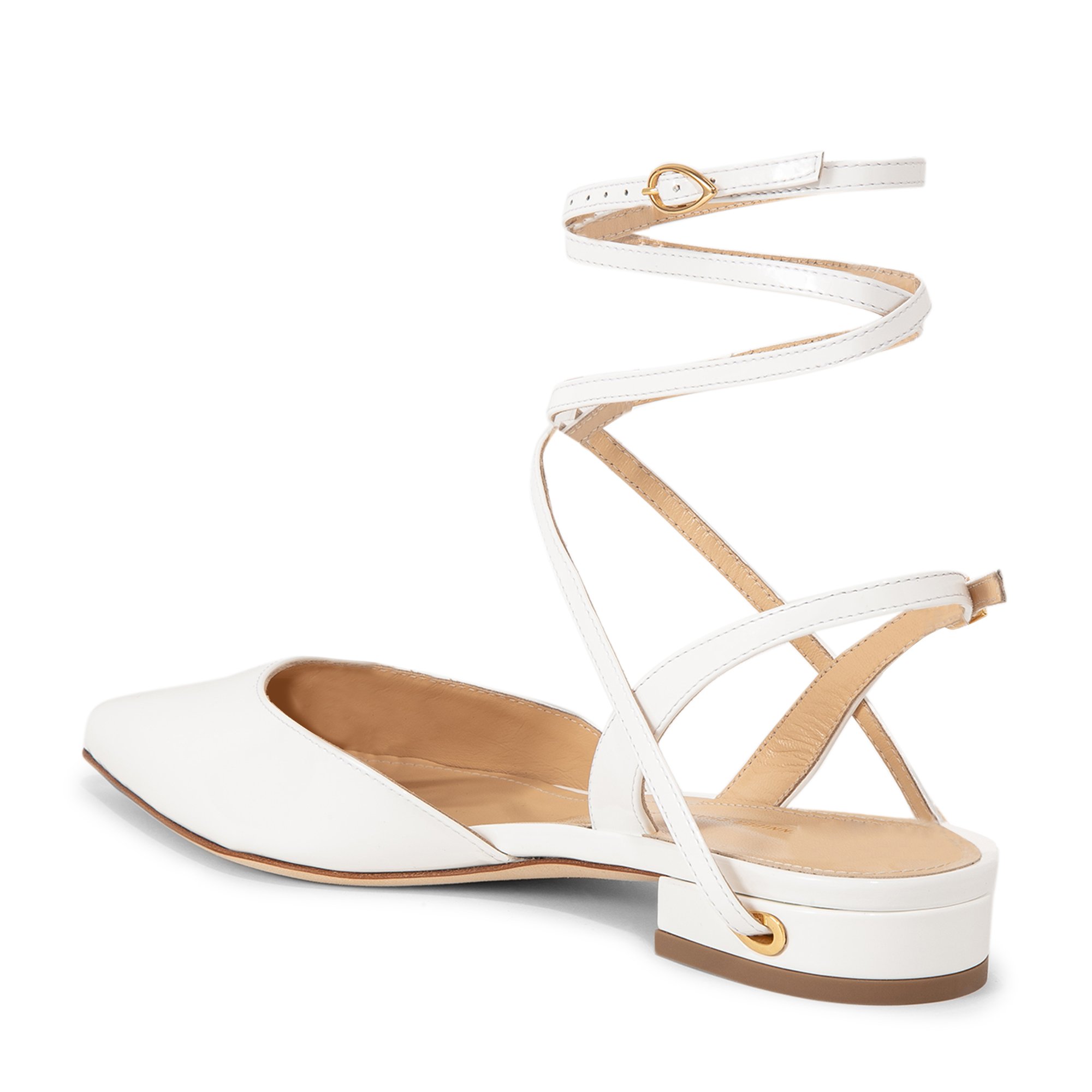 

Vittorio slingback pumps, White