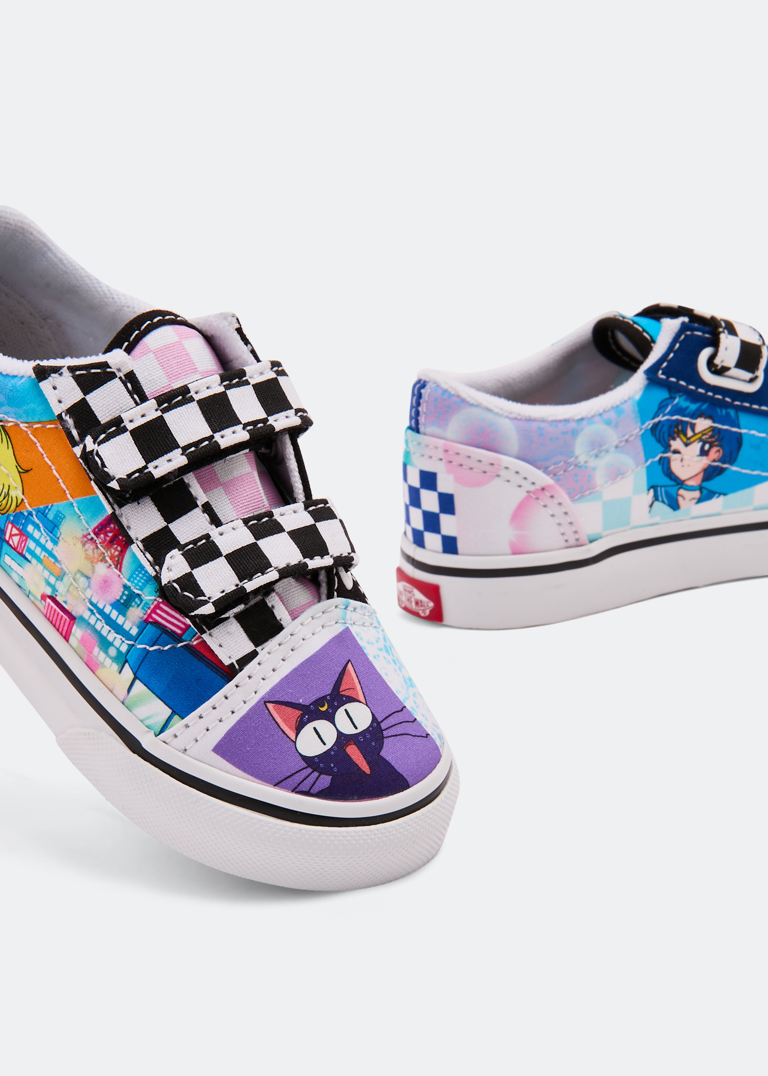 

x Pretty Guardian Sailor Moon Old Skool Patchwork Velcro sneakers, Multicolored