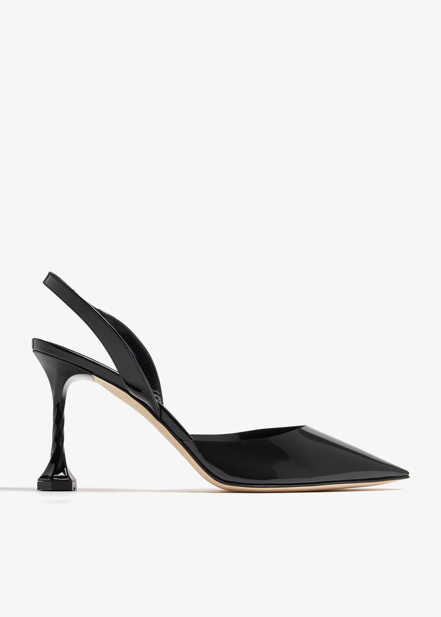 

Eva Vinyl pumps, Black
