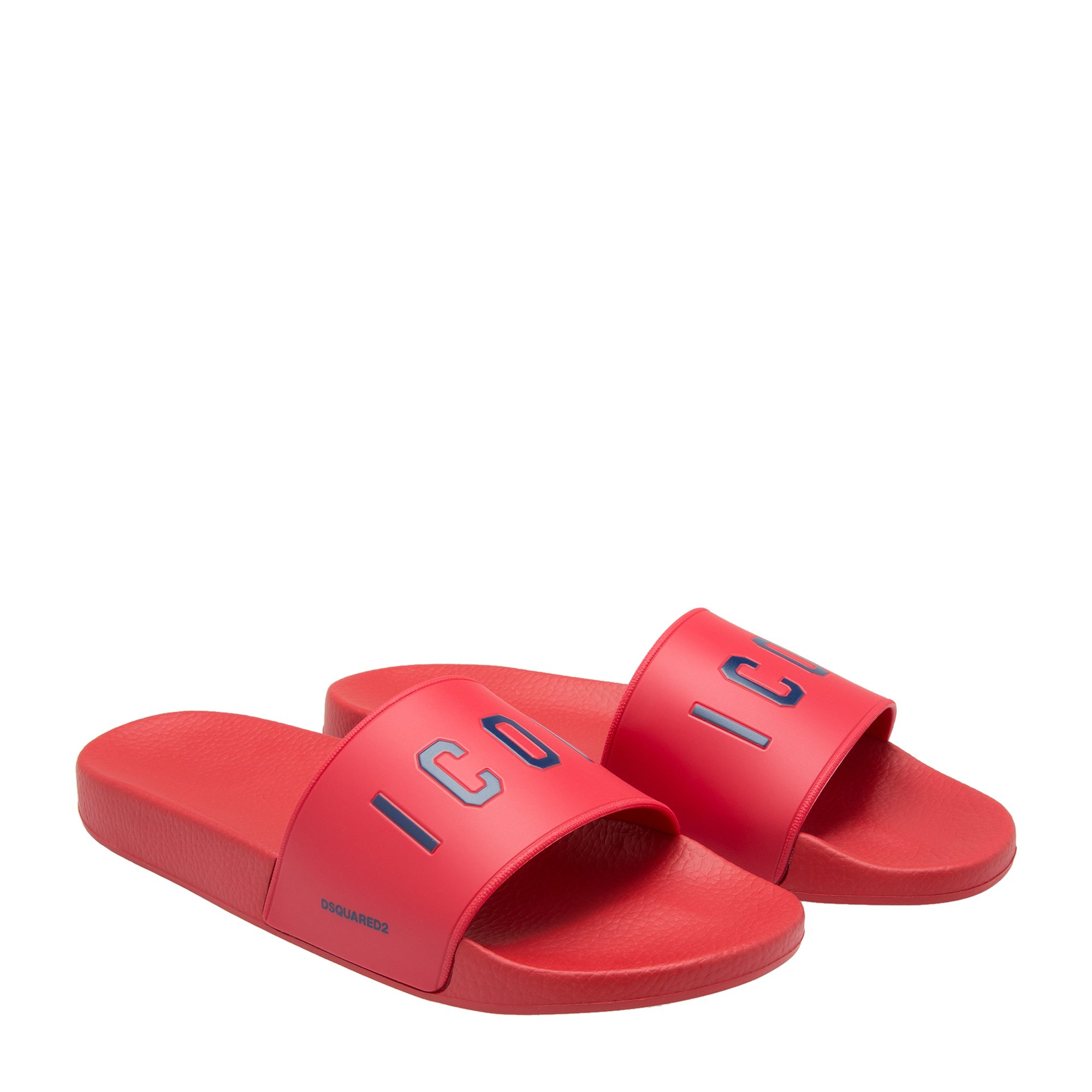 

Rubber slides, Red