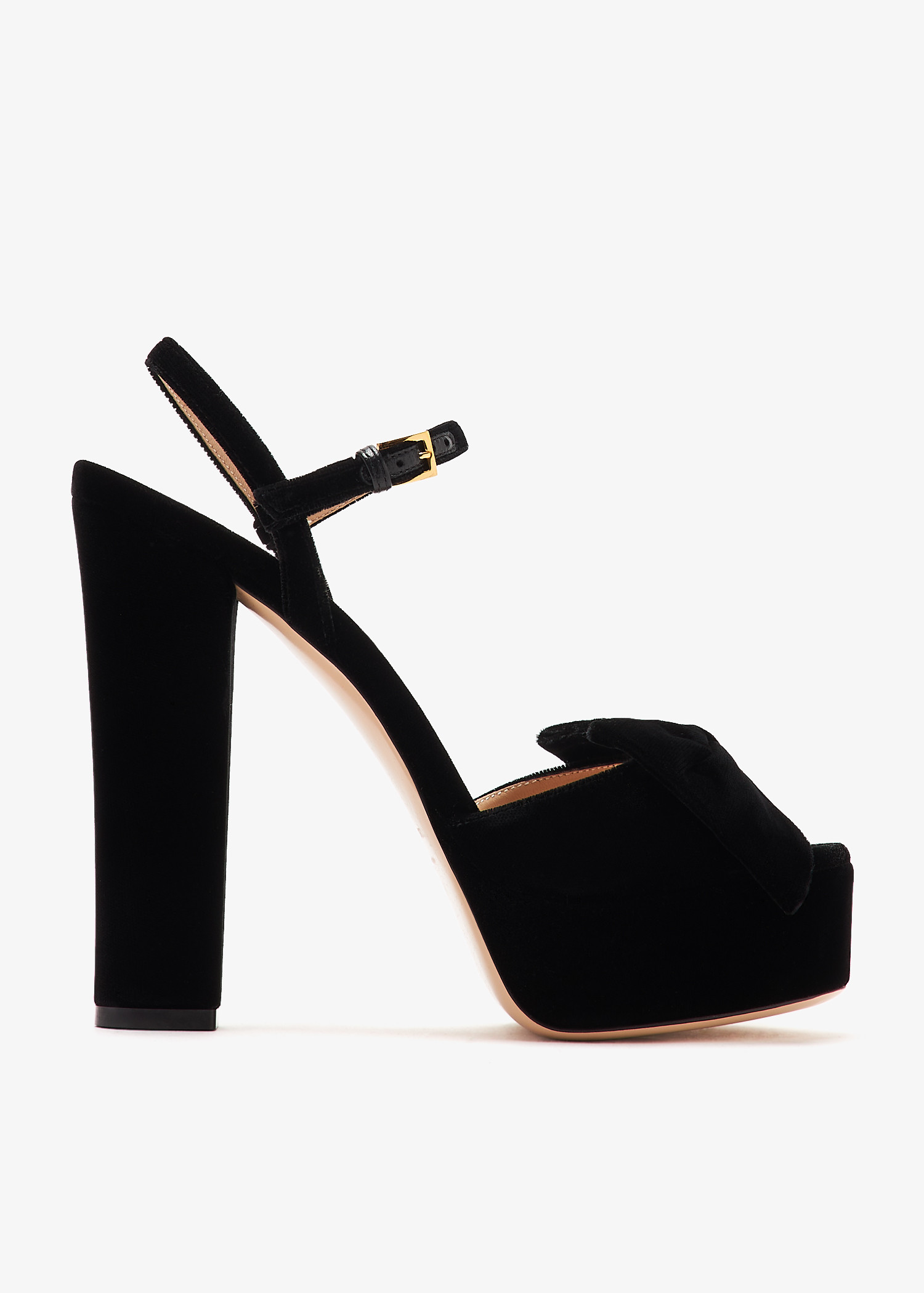 

Brigitte 130 platform sandals, Black