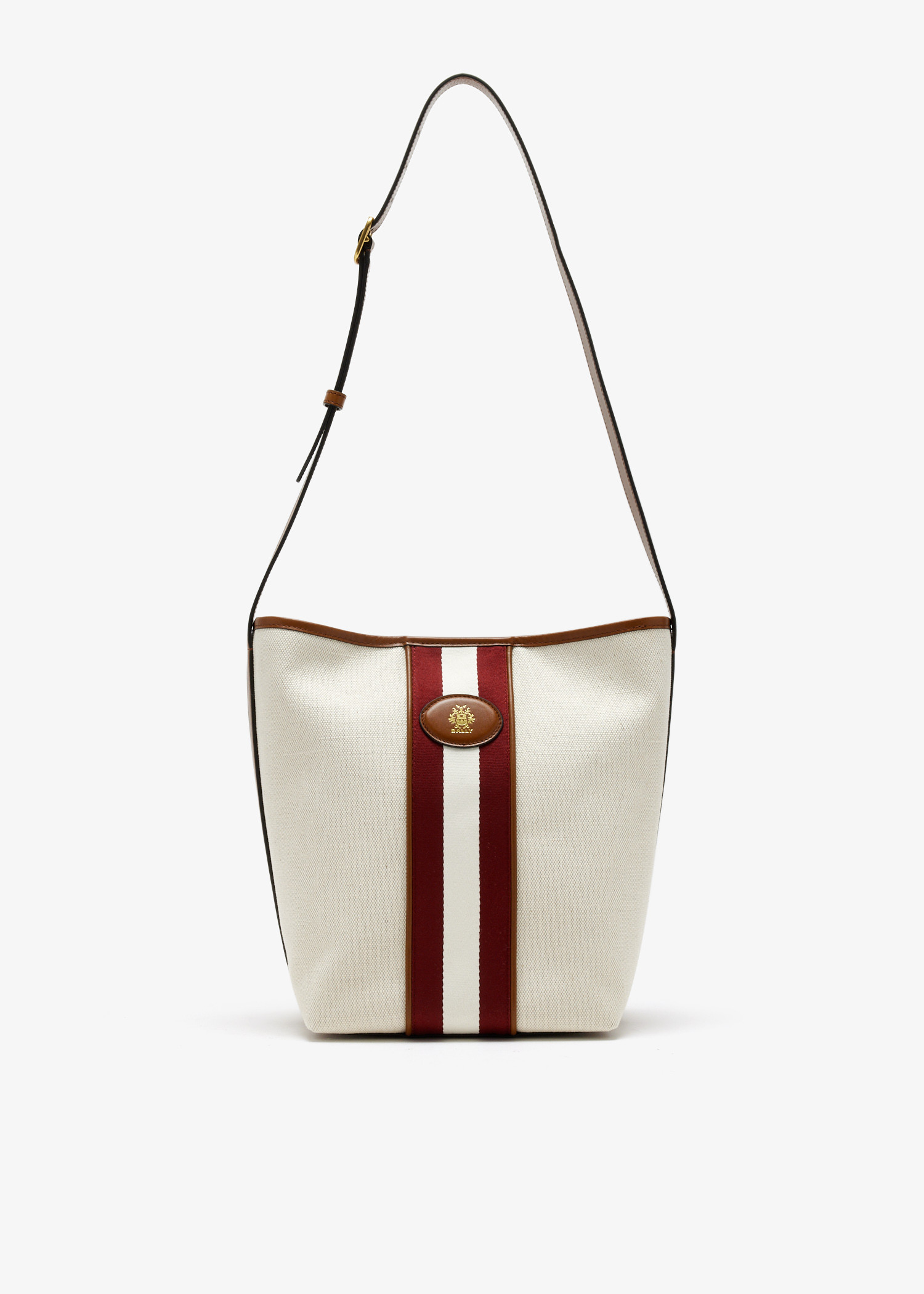 

Sign bucket bag, Cream