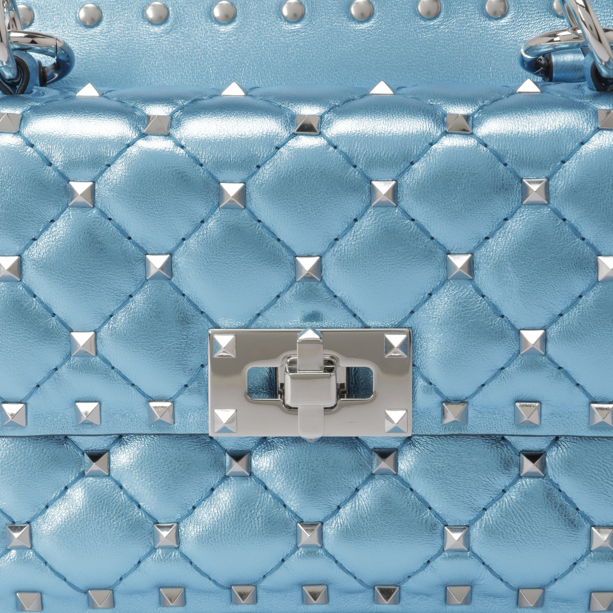 

Rockstud Spike small shoulder bag, Blue