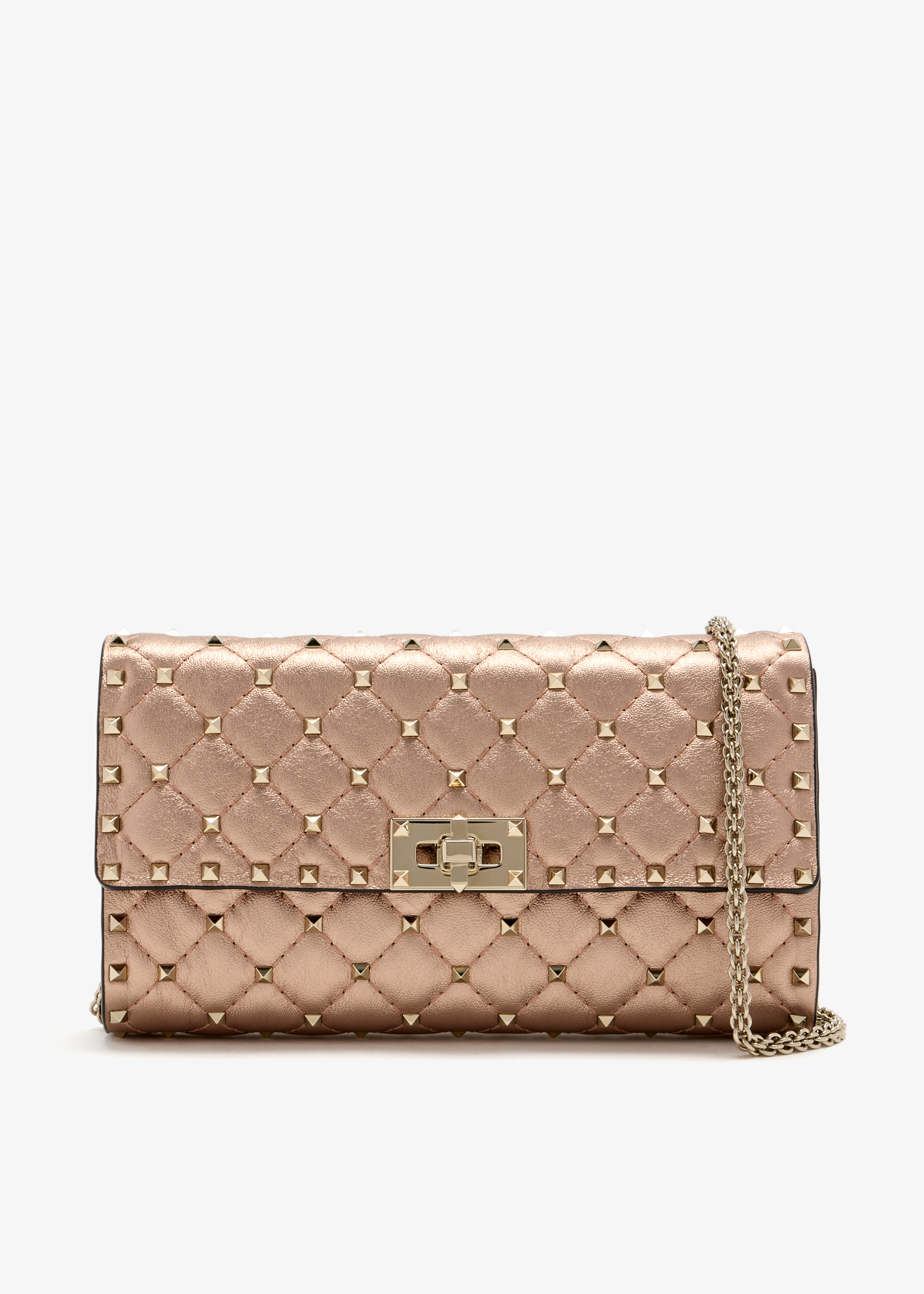 

Rockstud Spike shoulder bag, Pink