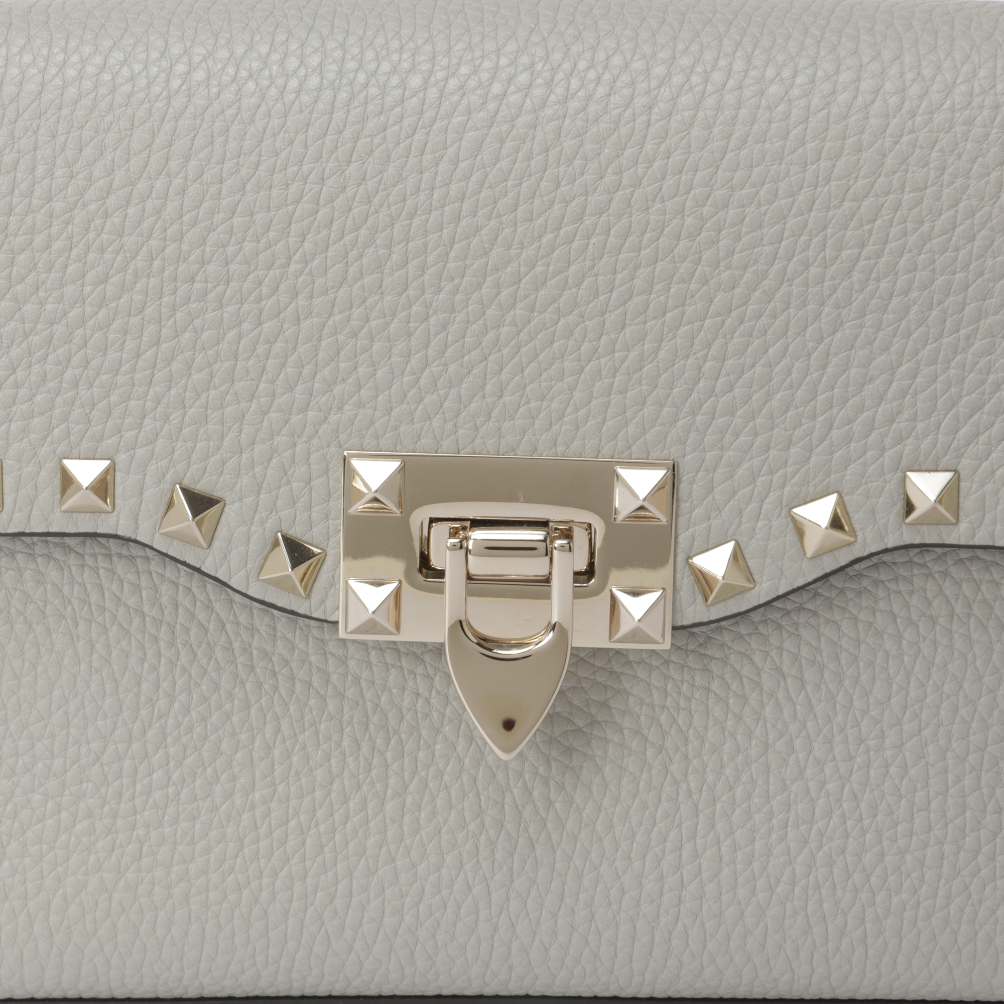 

Rockstud small crossbody bag, Grey